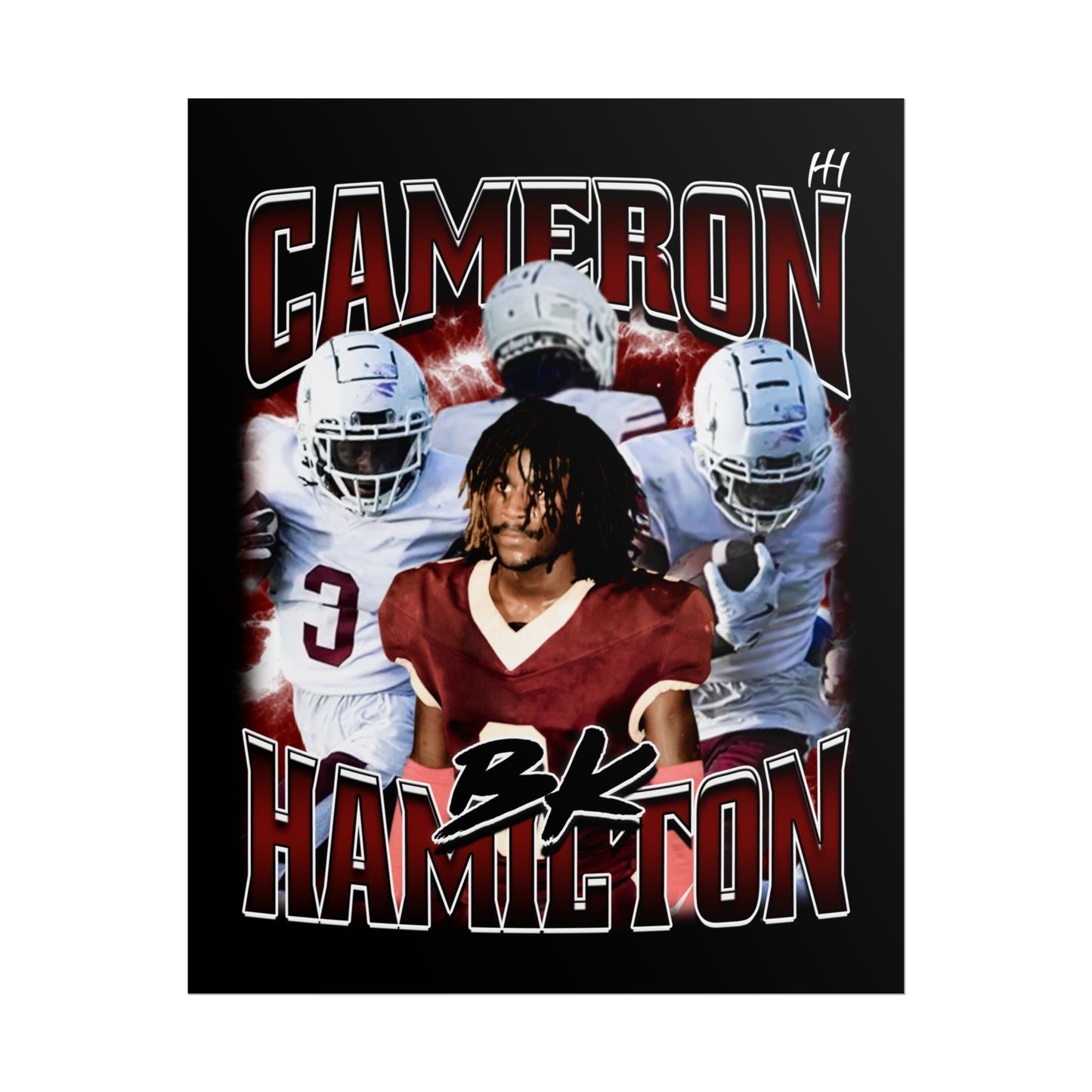 Cameron BK Hamilton Poster - 16″ x 20″