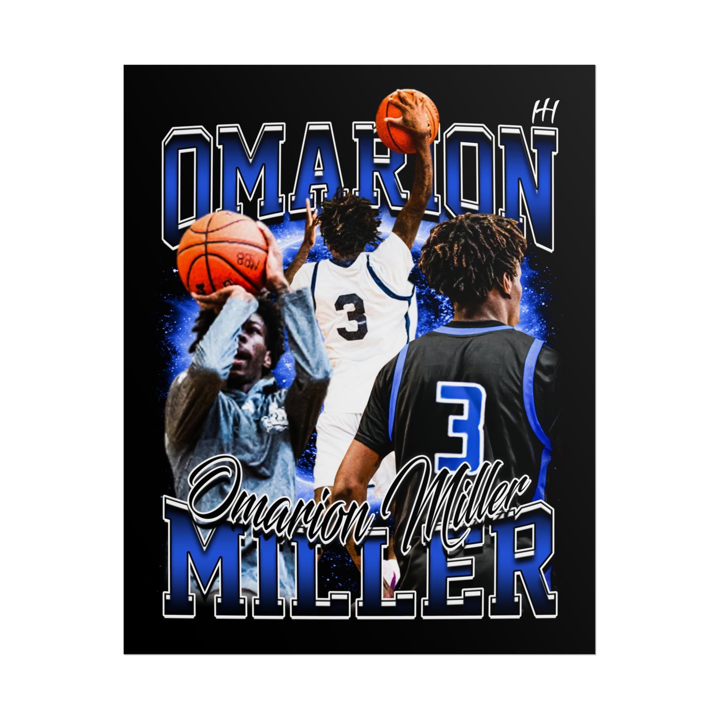 Omarion Jahi Miller Poster - 16″ x 20″