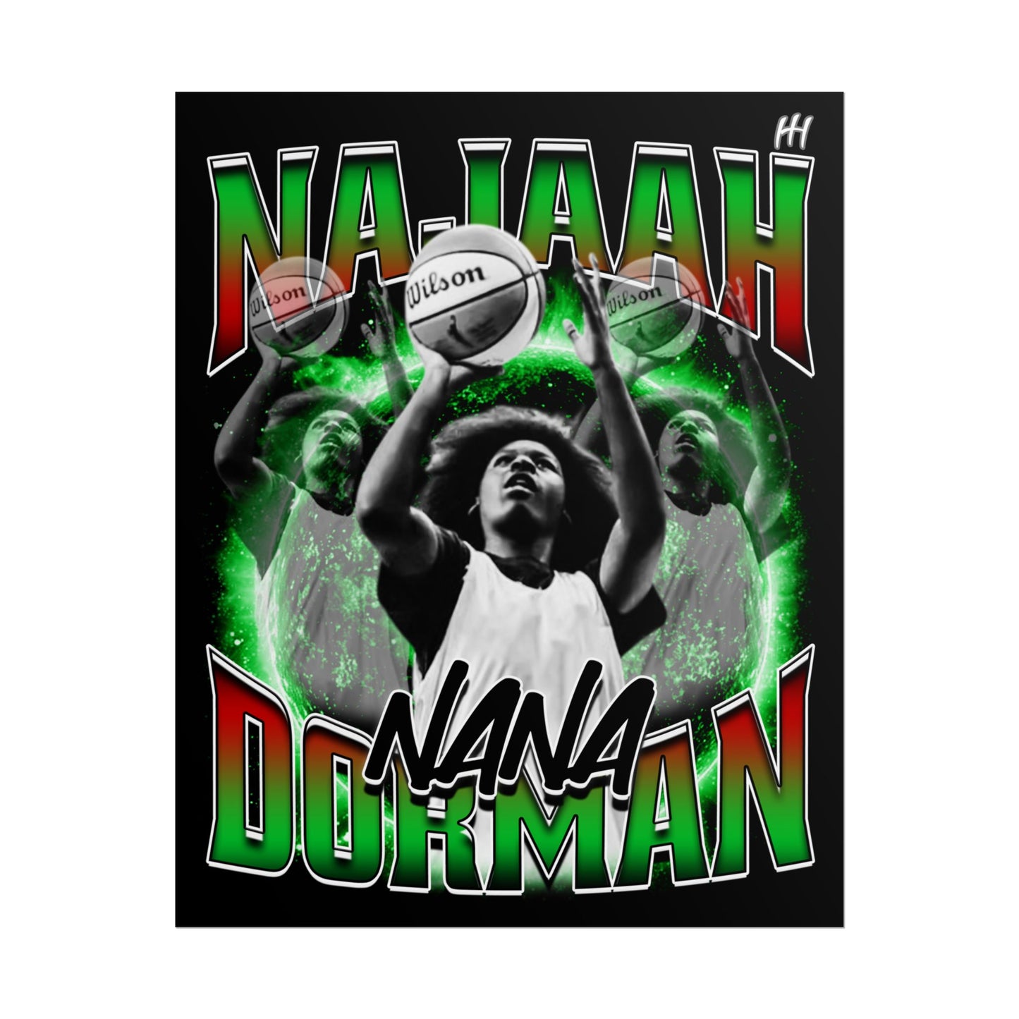 NaJaah Dorman Poster - 16″ x 20″