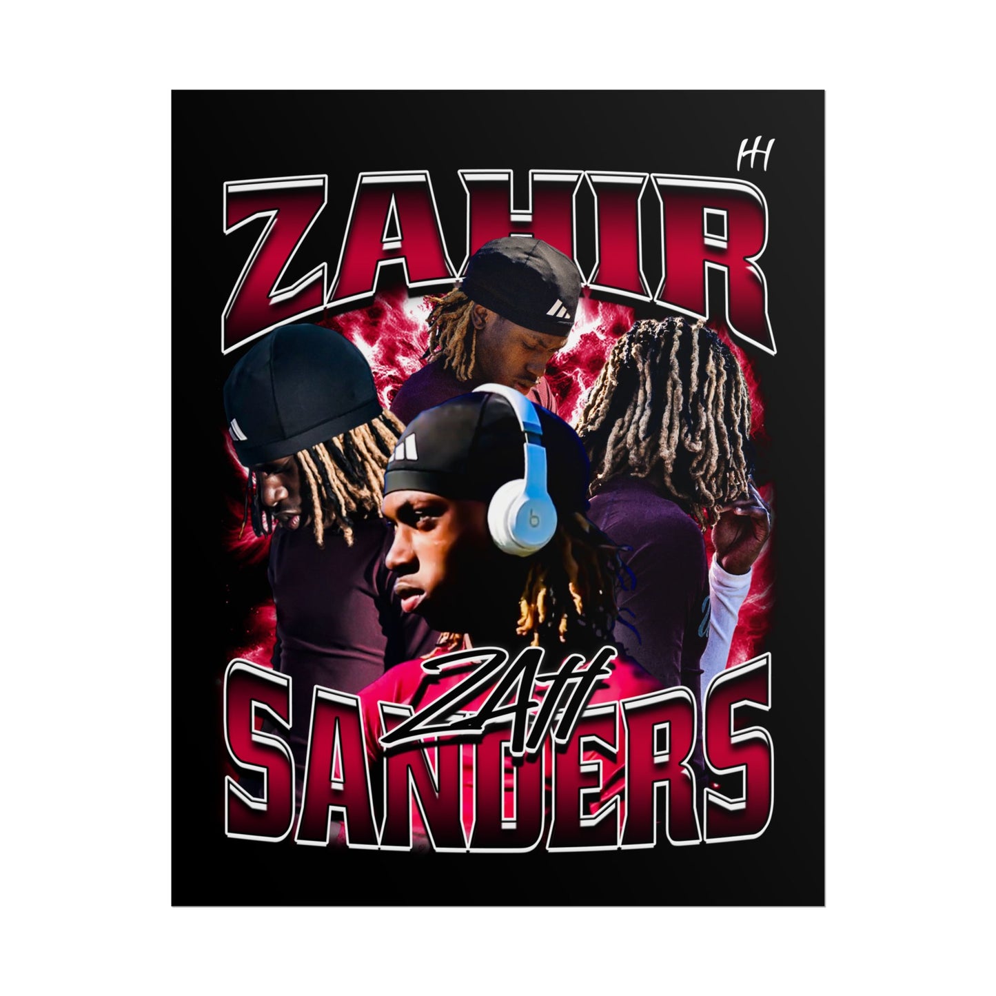 Zahir Sanders Poster - 16″ x 20″