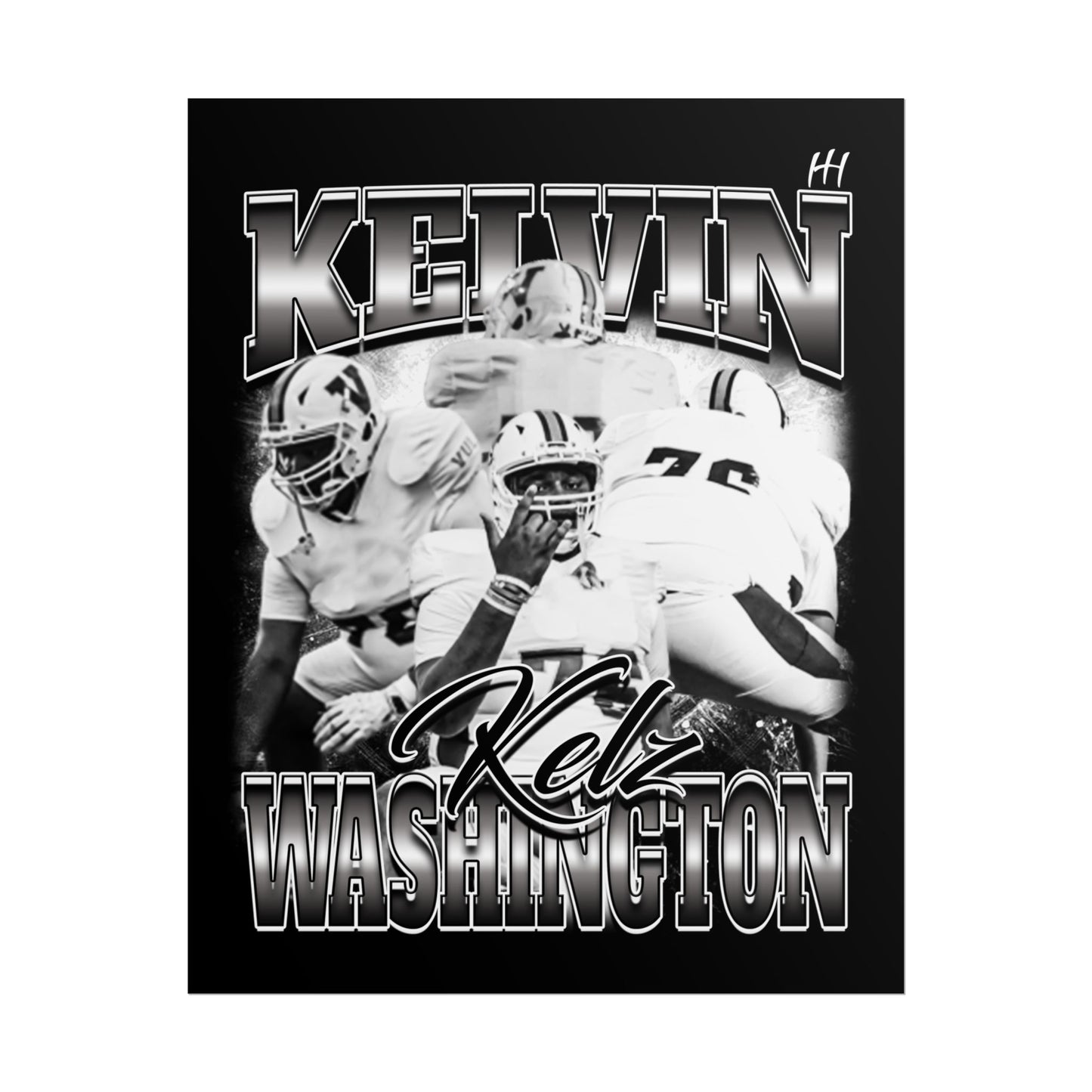 Kelvin Washington Poster - 16″ x 20″