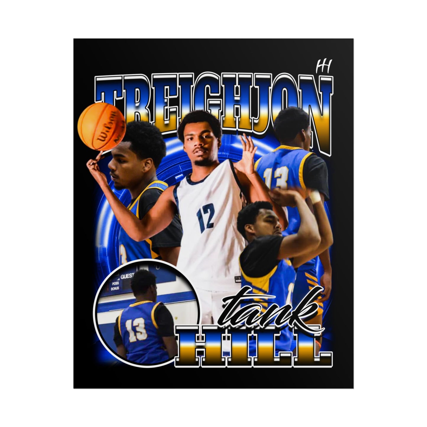 Treighjon Hill Poster - 16″ x 20″