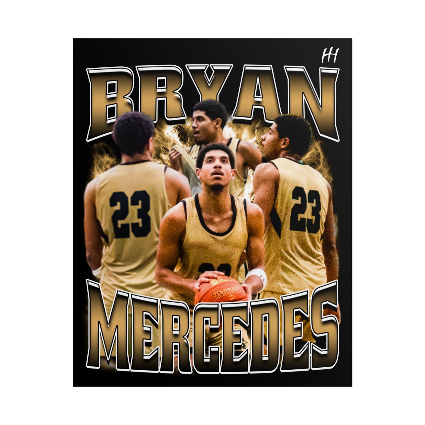 Bryan Mercedes Poster - 16″ x 20″