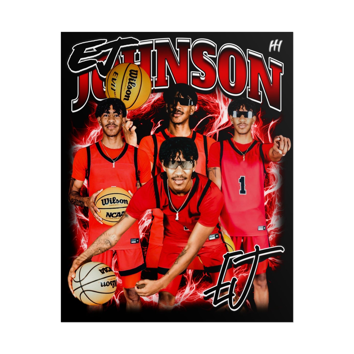 Ej Johnson Poster - 16″ x 20″