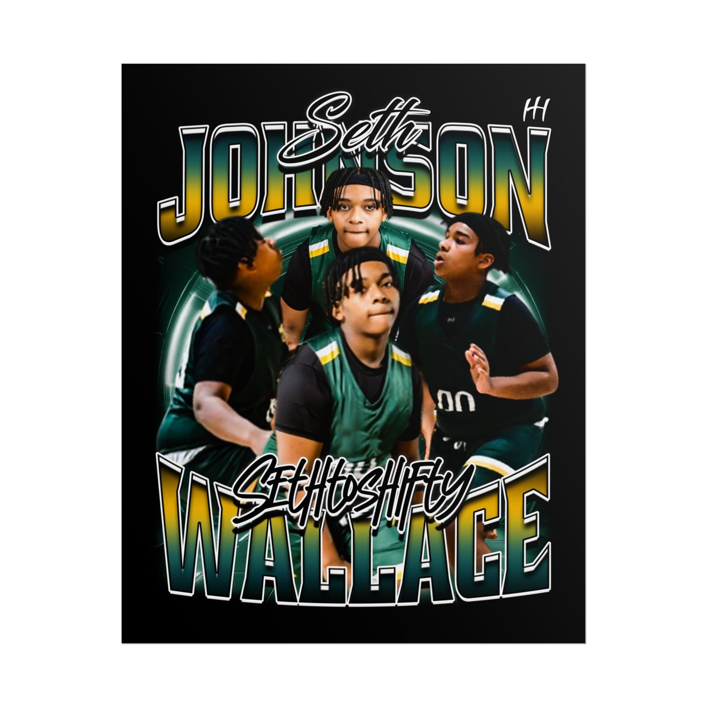 Seth Johnson Wallace Poster - 16″ x 20″