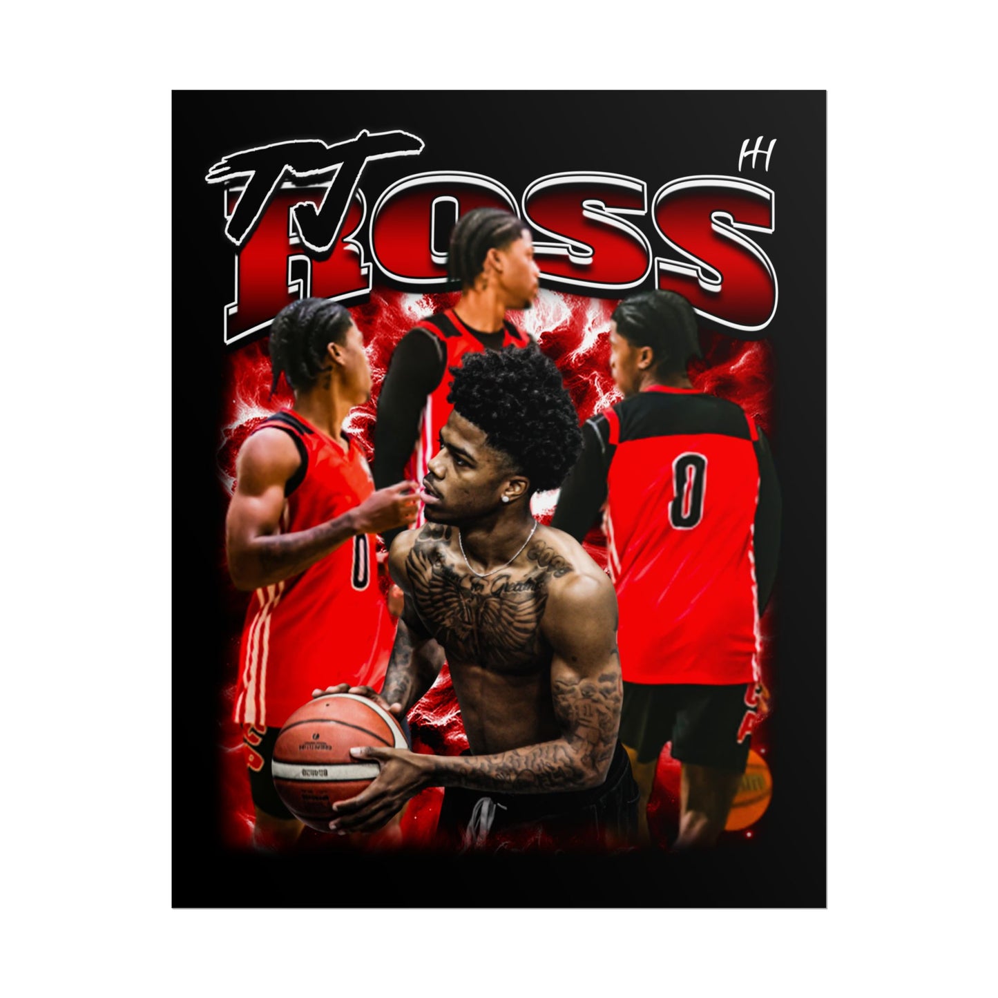 Tj Ross Poster - 16″ x 20″