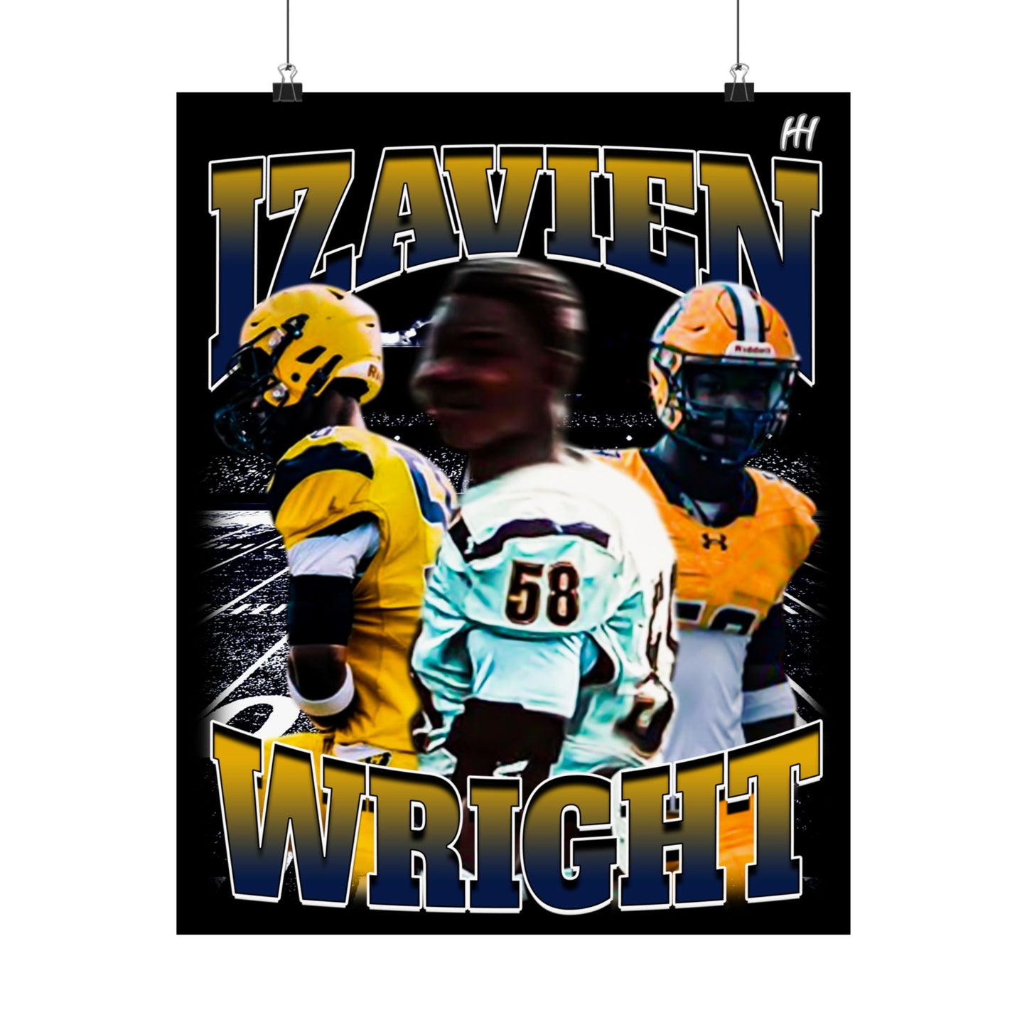 Izavien Wright Poster - 16″ x 20″