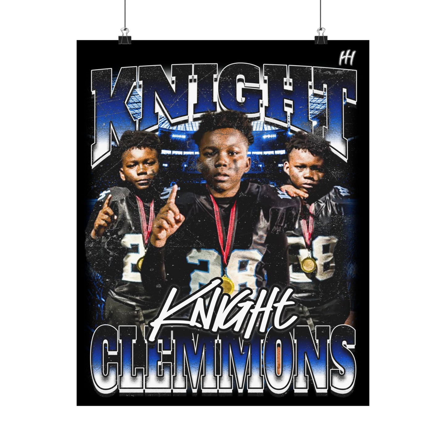 Knight Clemmons Poster - 16″ x 20″