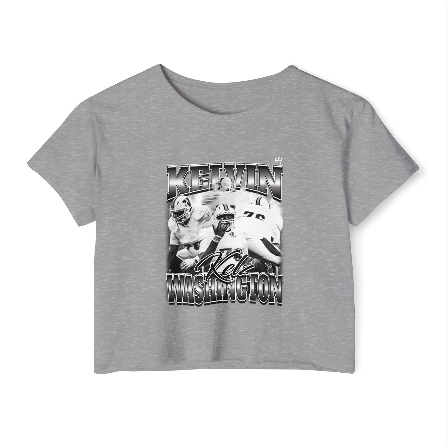 Kelvin Washington Women's Crop Top