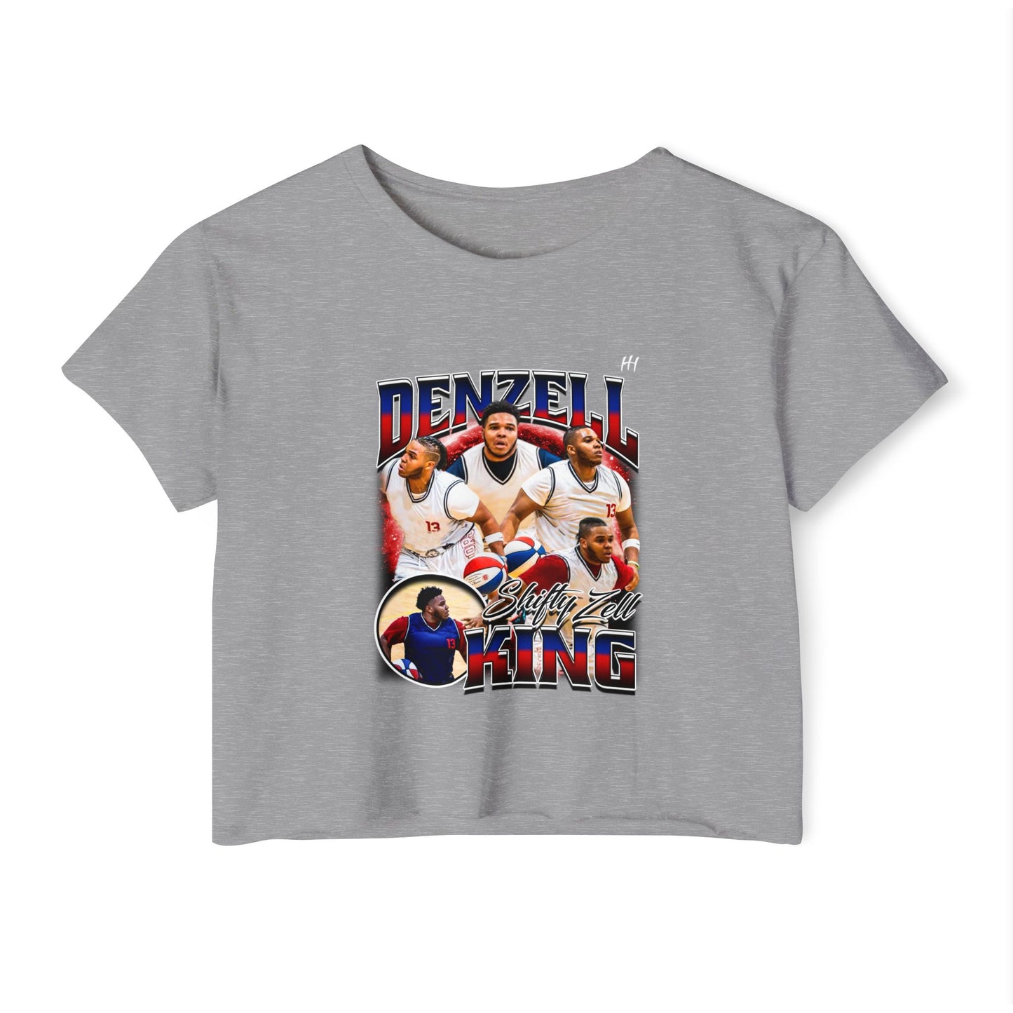 Denzell King Women's Crop Top