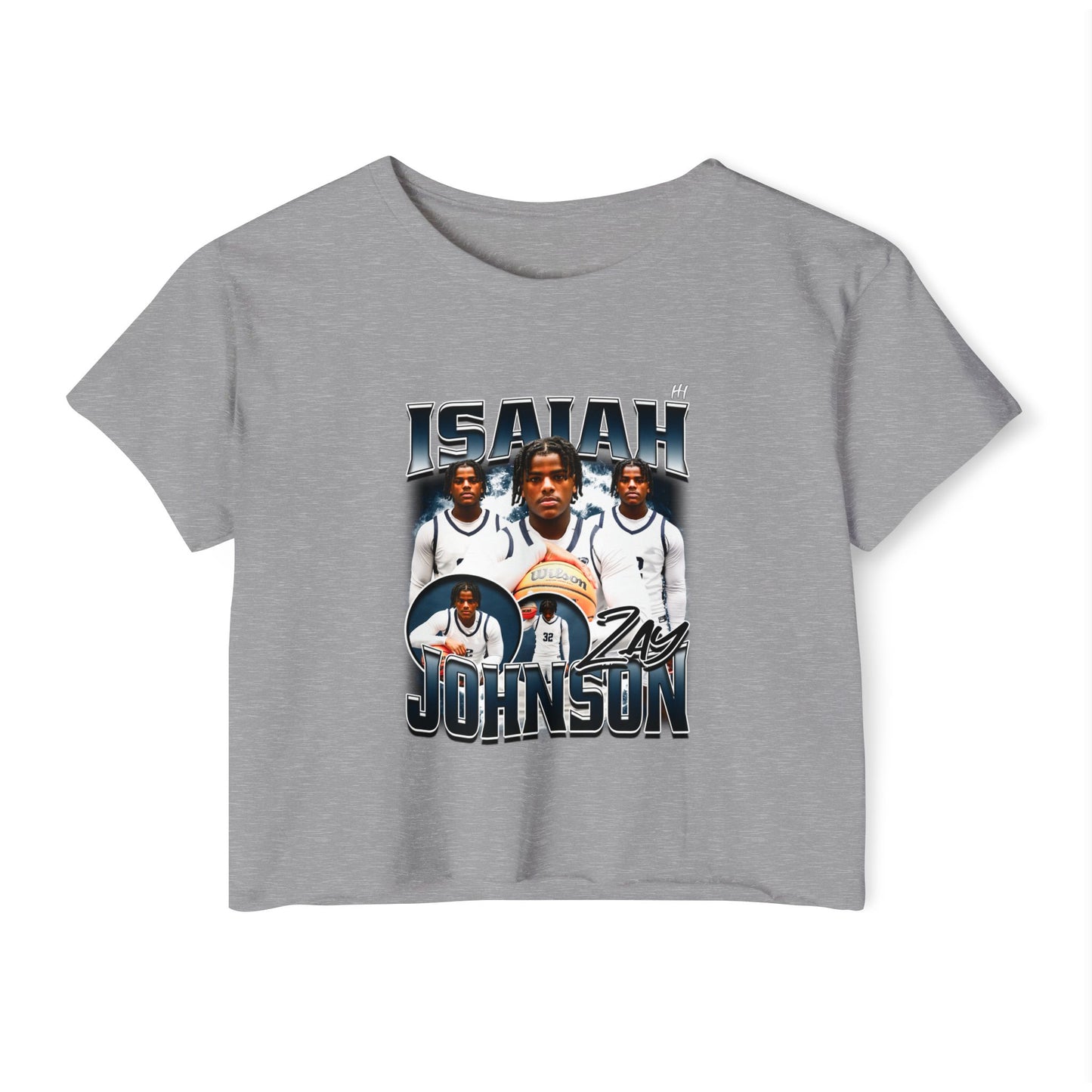 Isaiah-Johnson Women's Crop Top