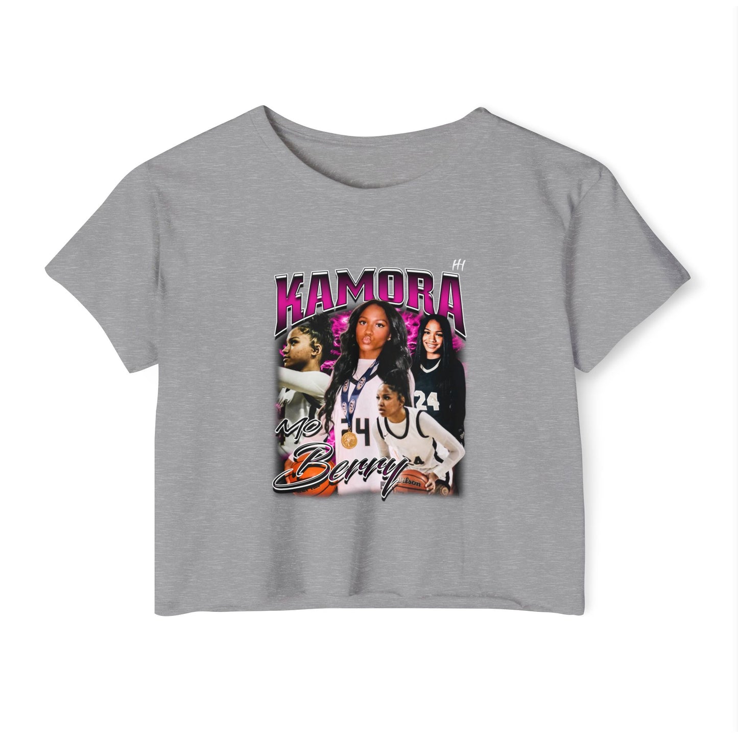 Kamora Berry Women's Crop Top