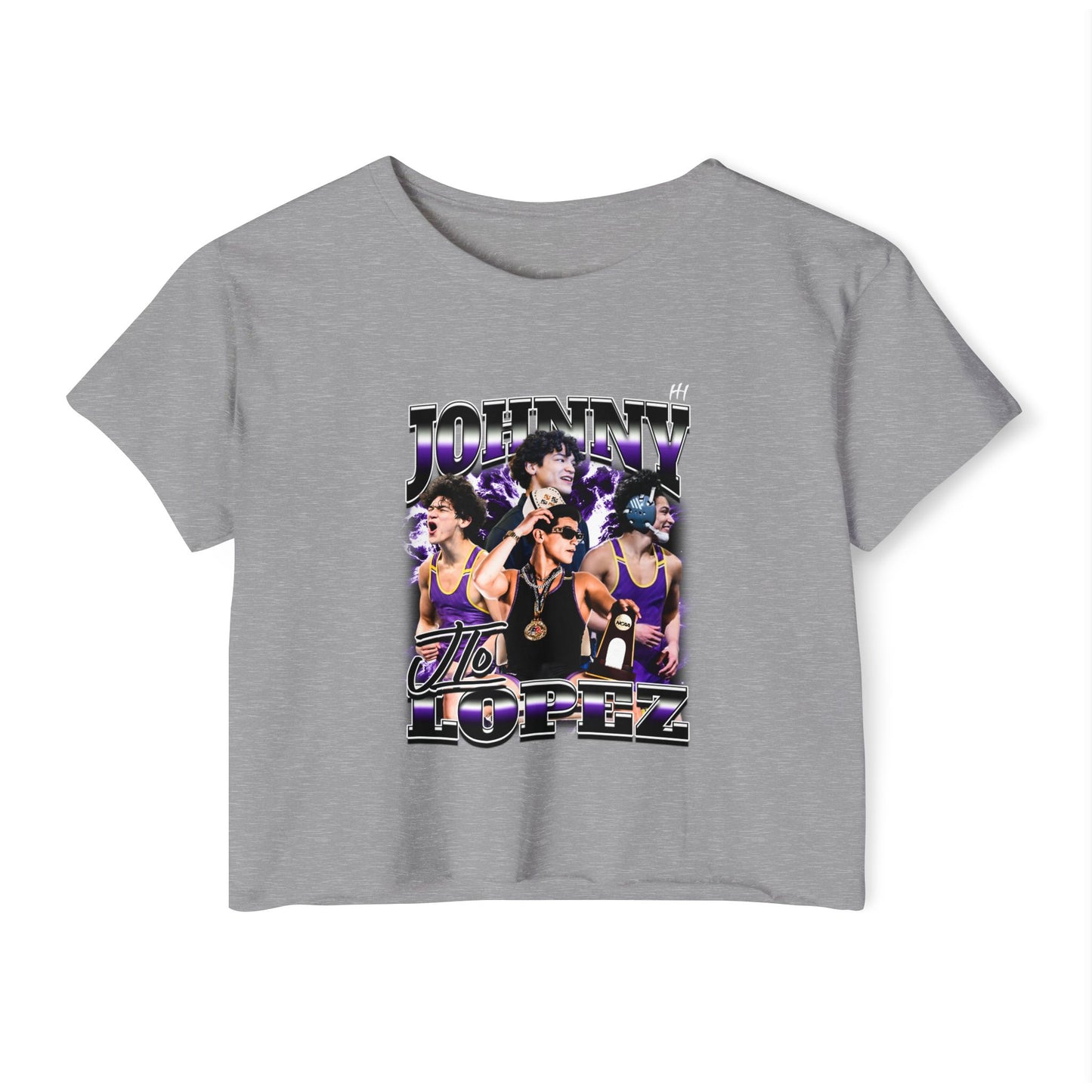 Johnny Lopez Women's Crop Top