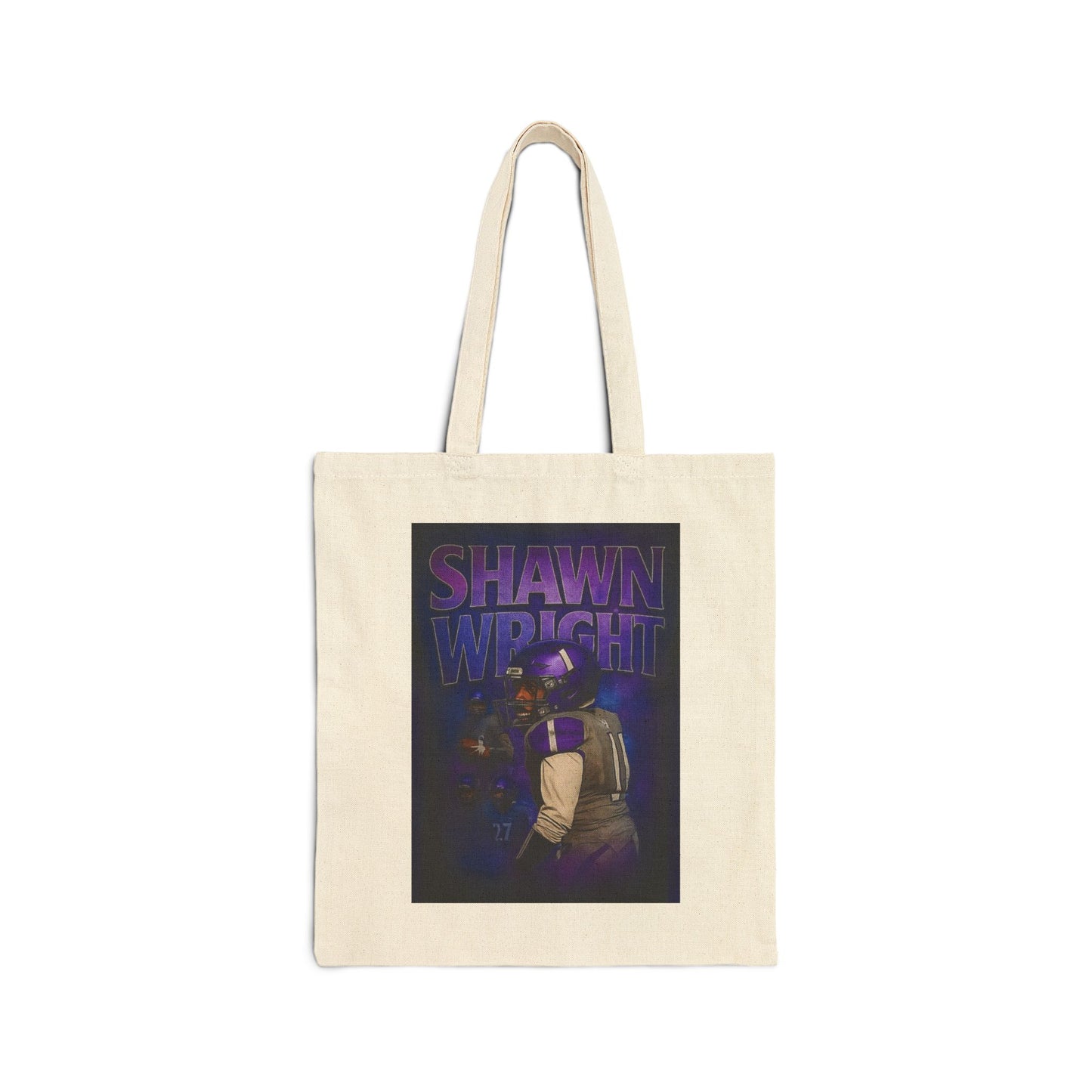 Shawn Wright Cotton Canvas Tote Bag