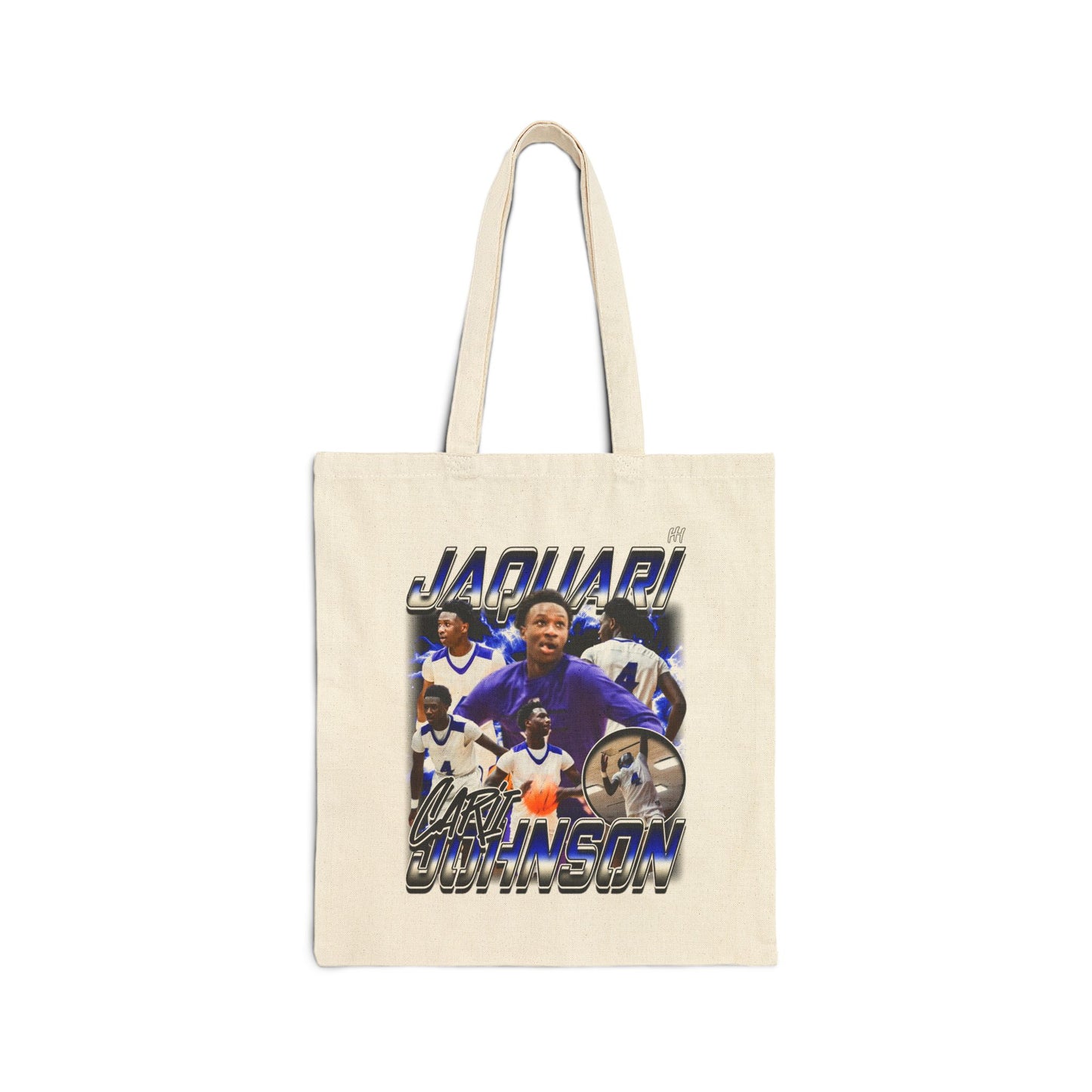 Jaquari Johnson Cotton Tote Bag