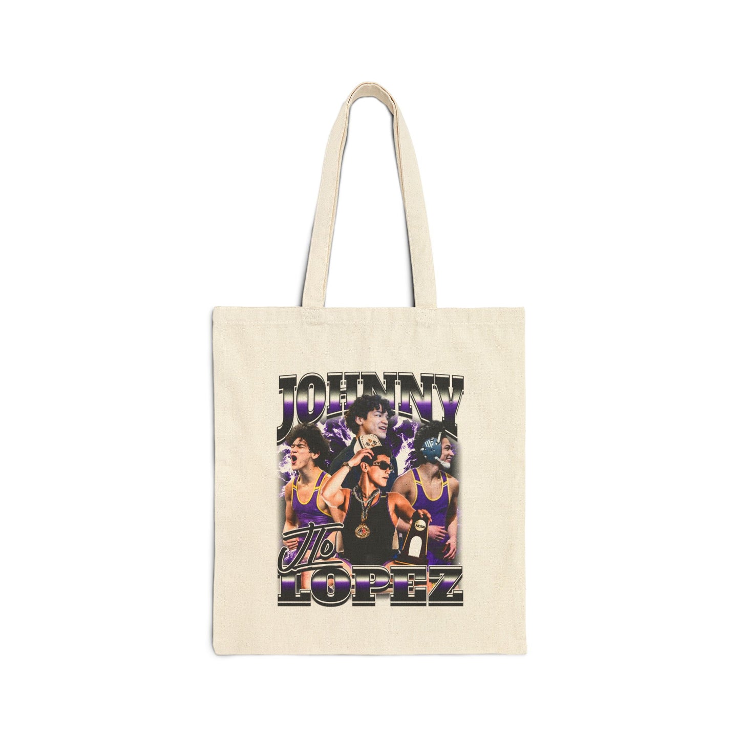 Johnny Lopez Cotton Tote Bag