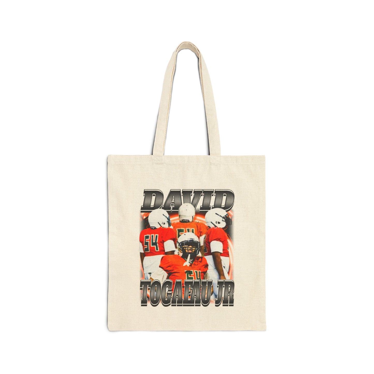 David Togafau JR Cotton Tote Bag