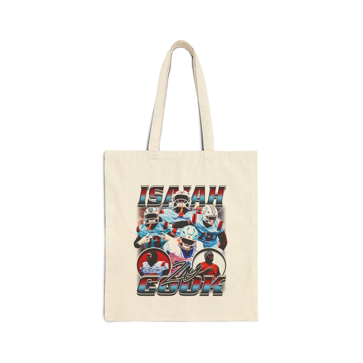 Isaiah Cook Cotton Tote Bag