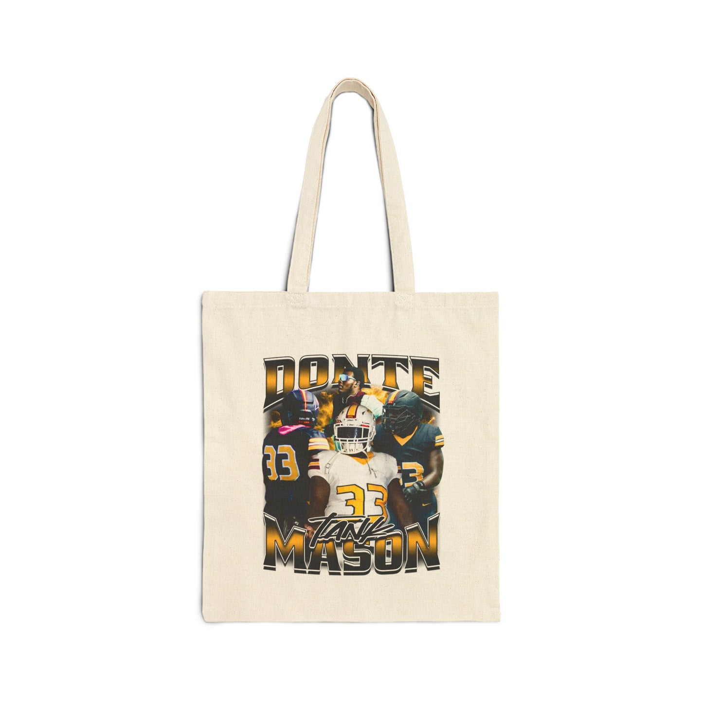 Donte Mason Cotton Tote Bag