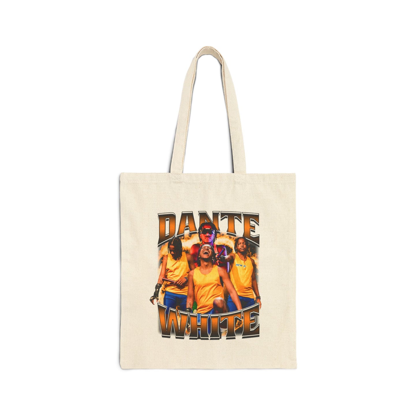 Dante White Tote Bag