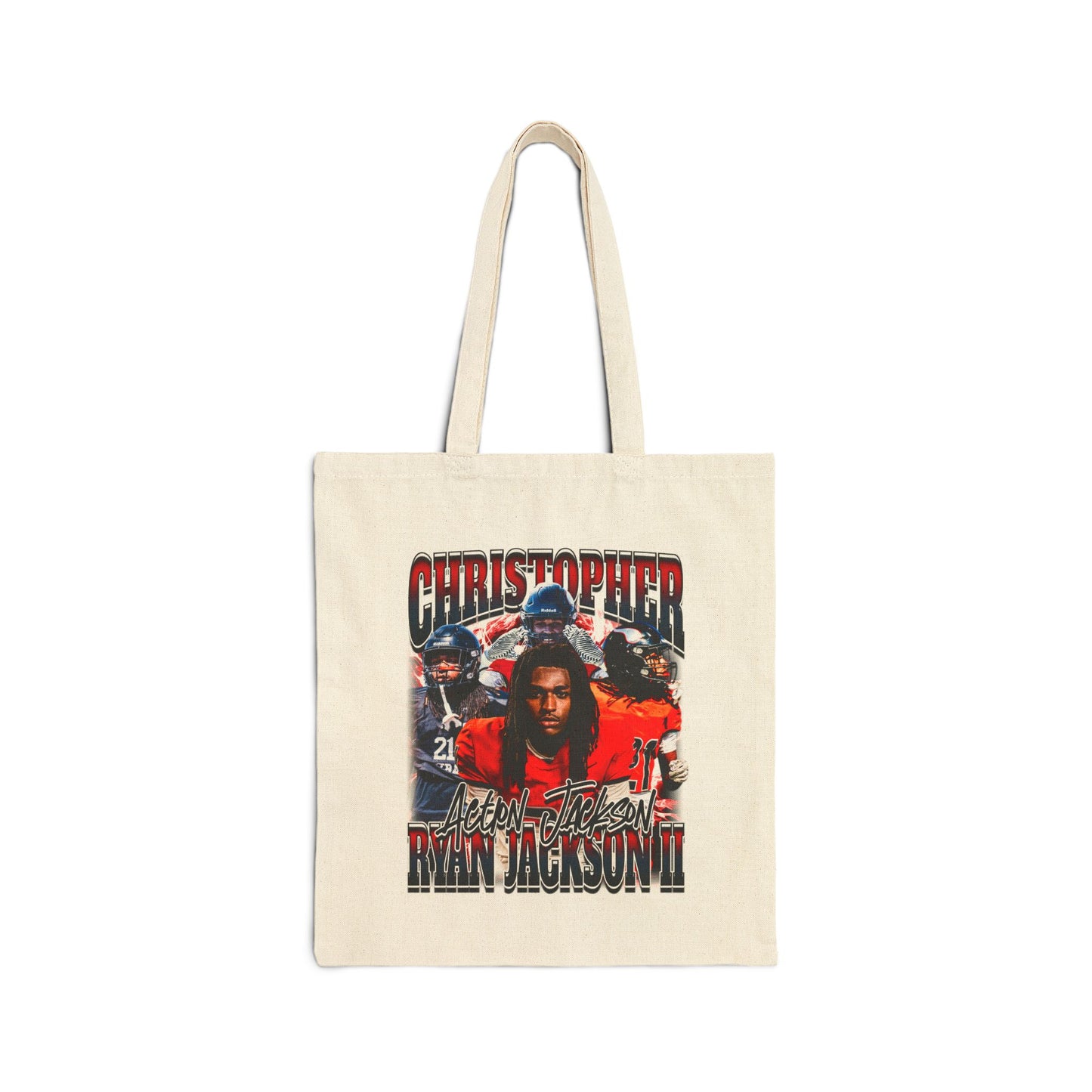 Christopher Ryan Jackson Cotton Tote Bag