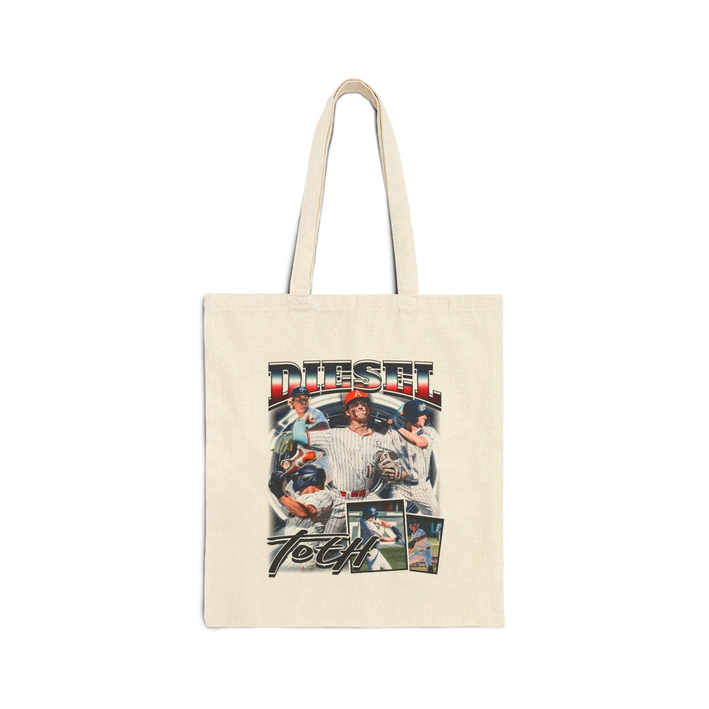 Diesel Toth Cotton Tote Bag