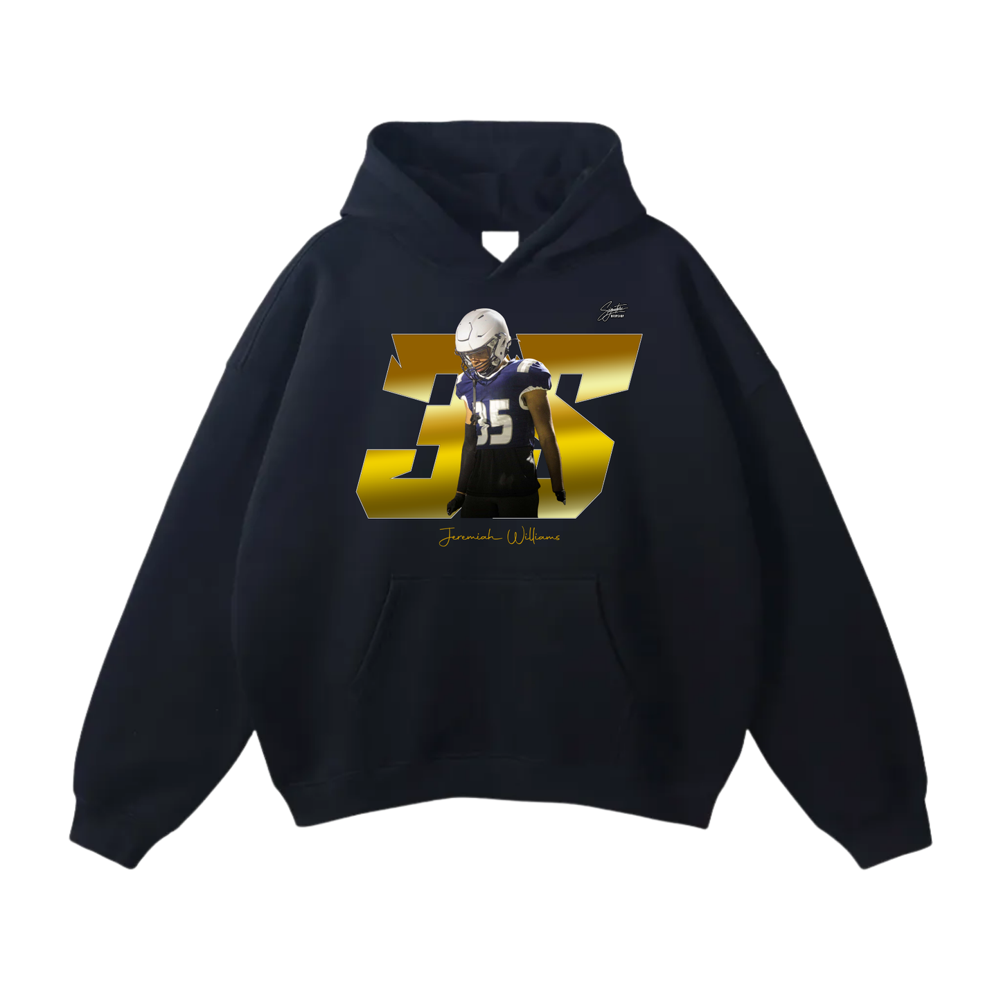Jeremiah Williams Oversize Fleeced Hoodie