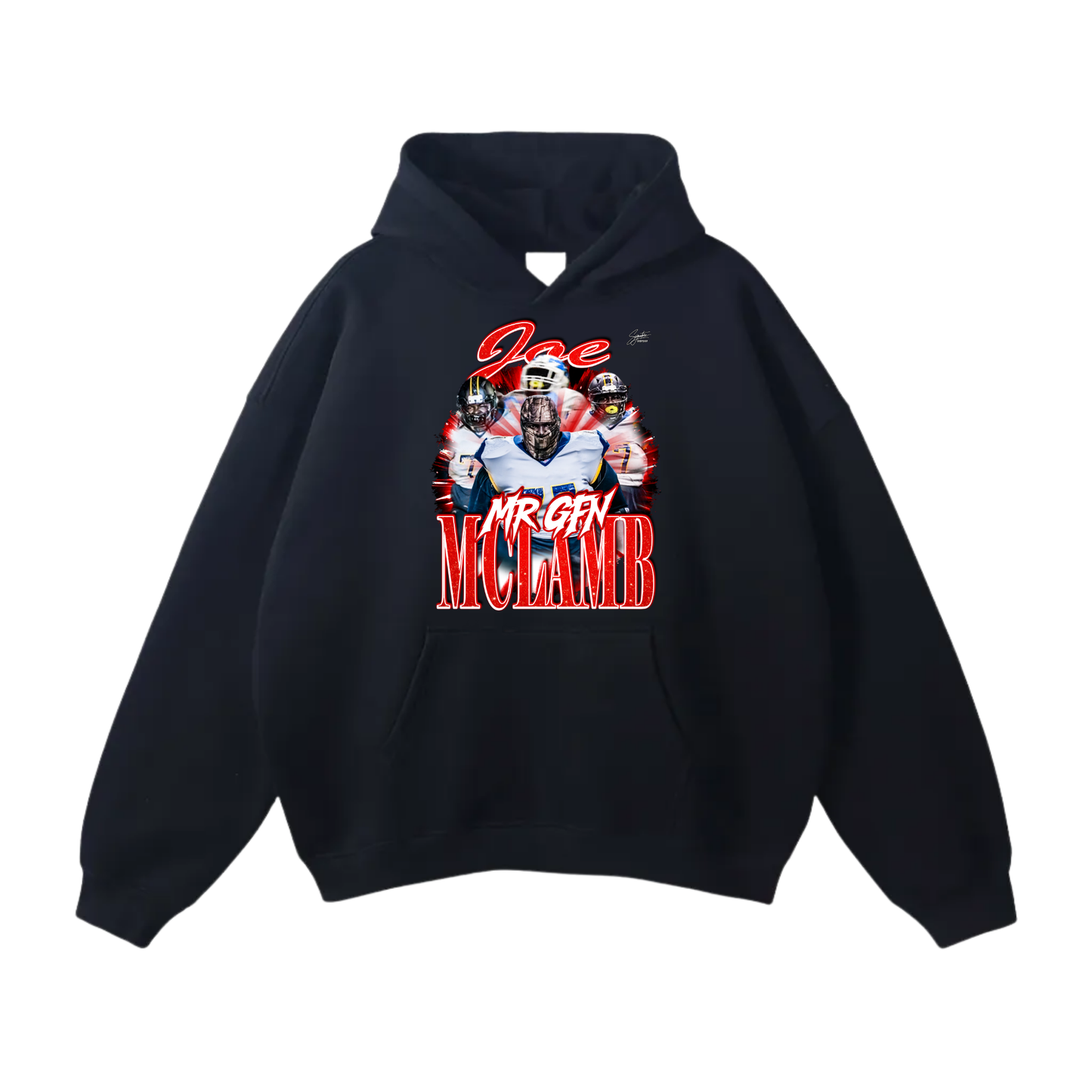 Joe McLamb Oversize Fleeced Hoodie