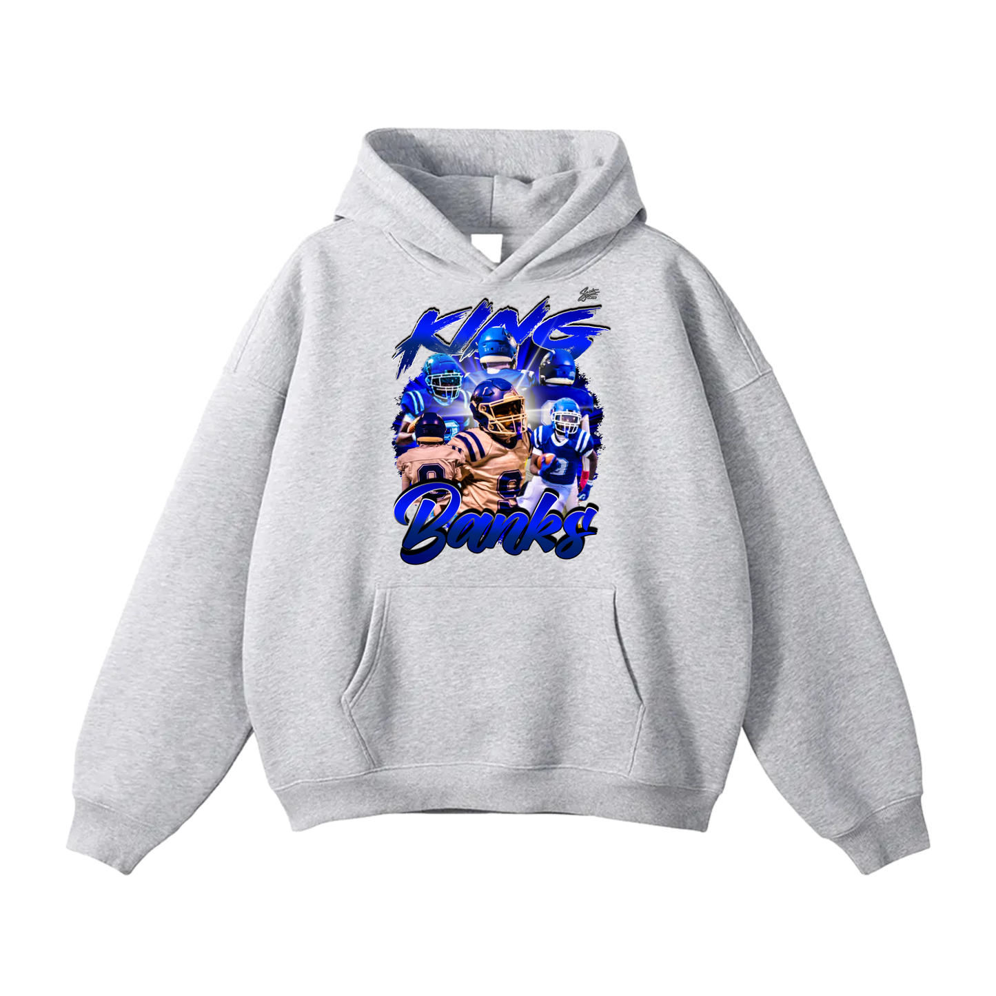 King Banks Oversize Fleeced Hoodie
