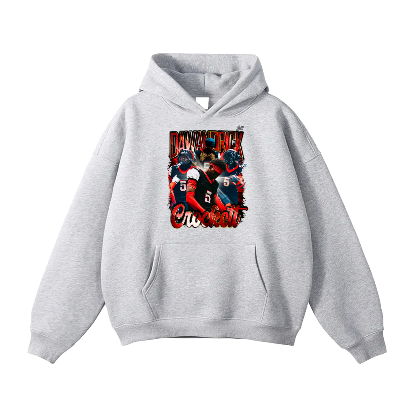 Dawandrick Crockett Oversize Fleeced Hoodie