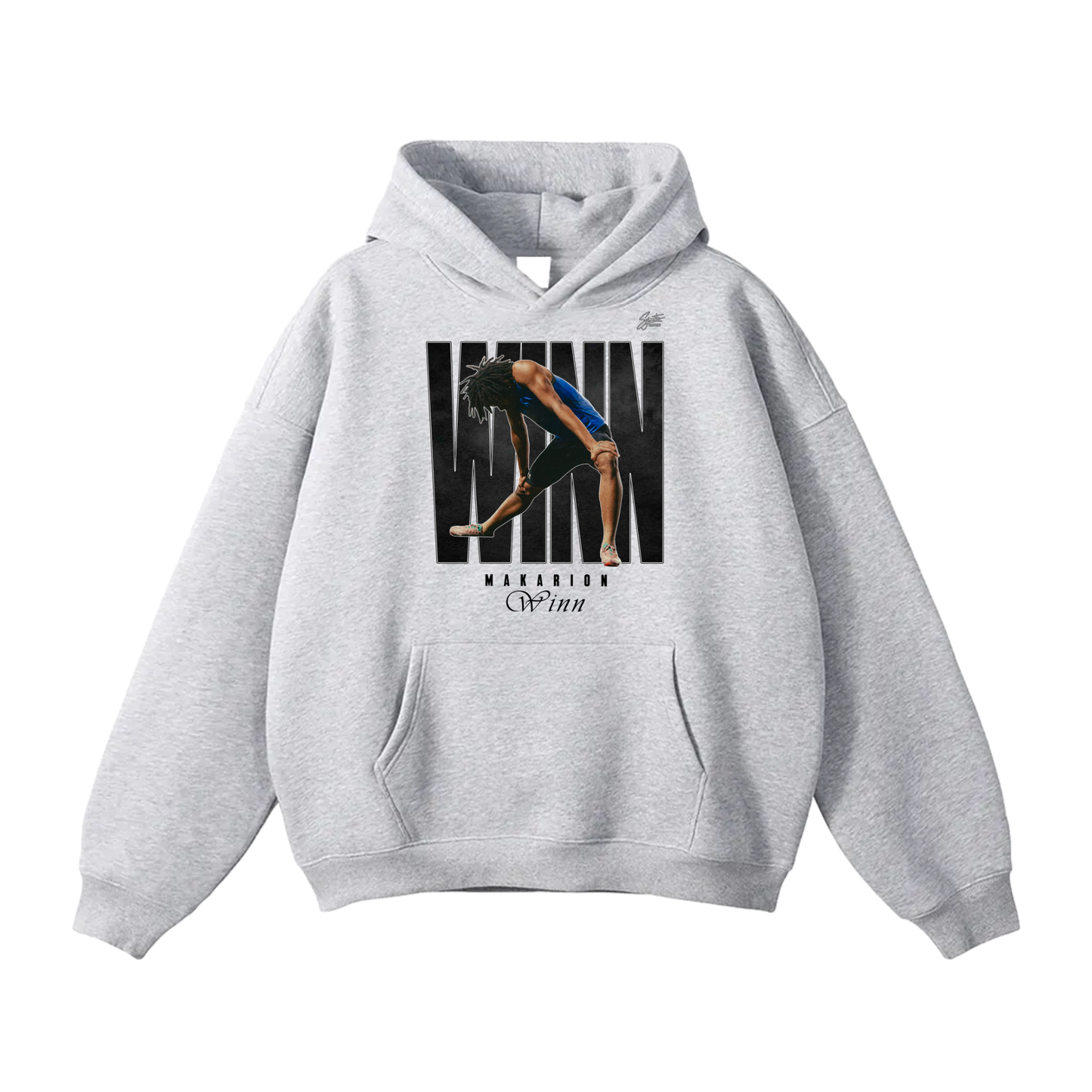 Makarion Winn Oversize Fleeced Hoodie