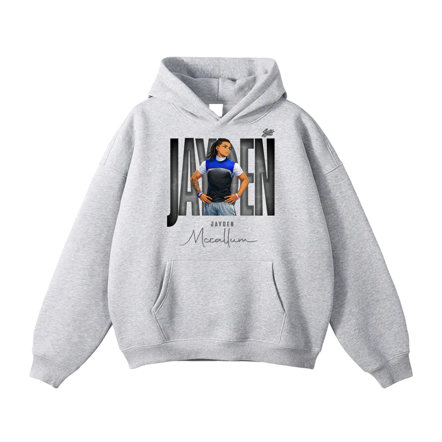 Jayden Mccallum Oversize Fleeced Hoodie