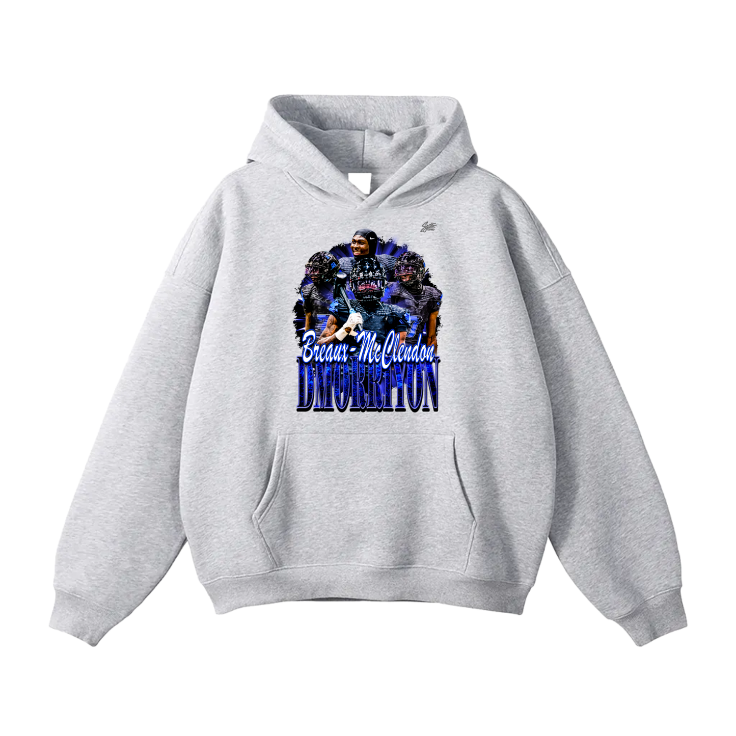 Dmorriyon Breaux-McClendon Oversize Fleeced Hoodie
