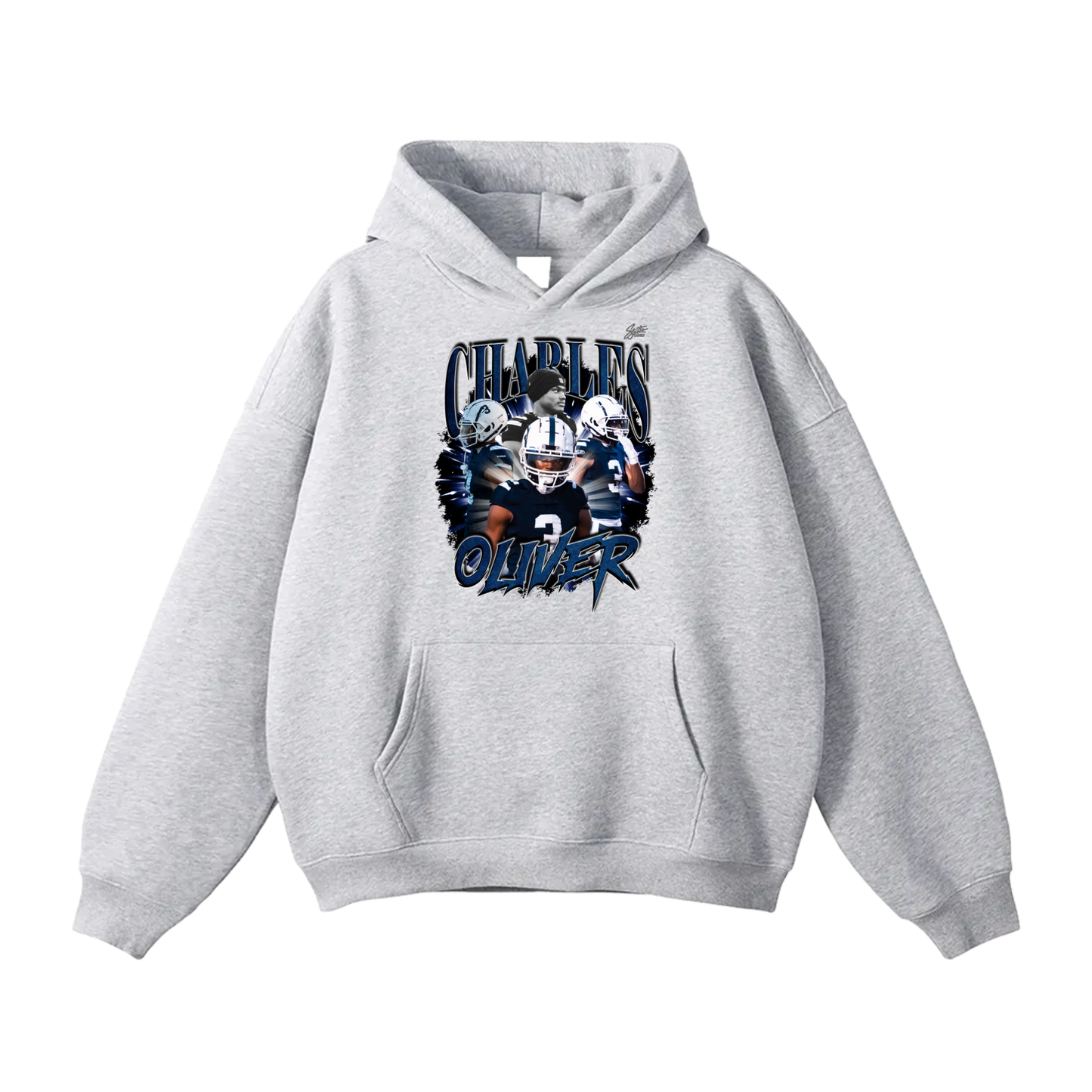 Charles Oliver Oversize Fleeced Hoodie