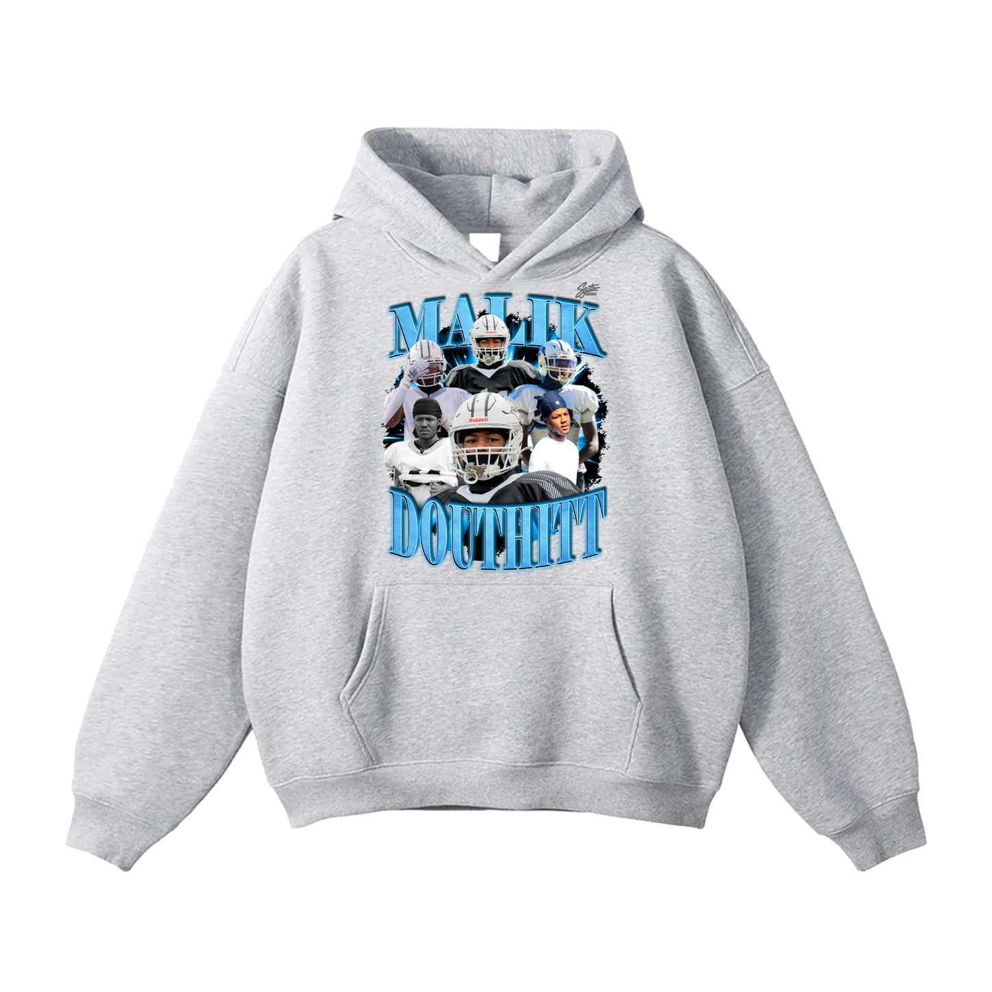 Malik Douthitt Oversize Fleeced Hoodie