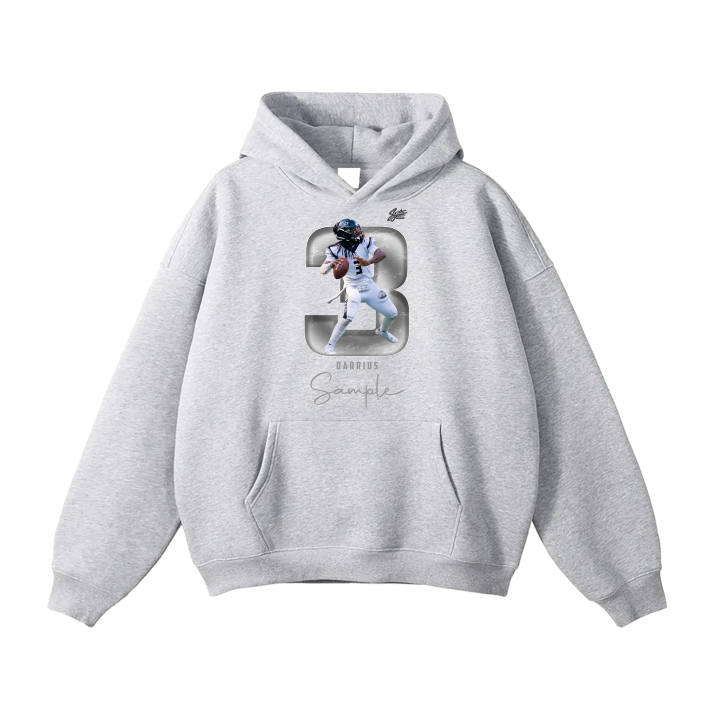 Darrius Sample Oversize Fleeced Hoodie