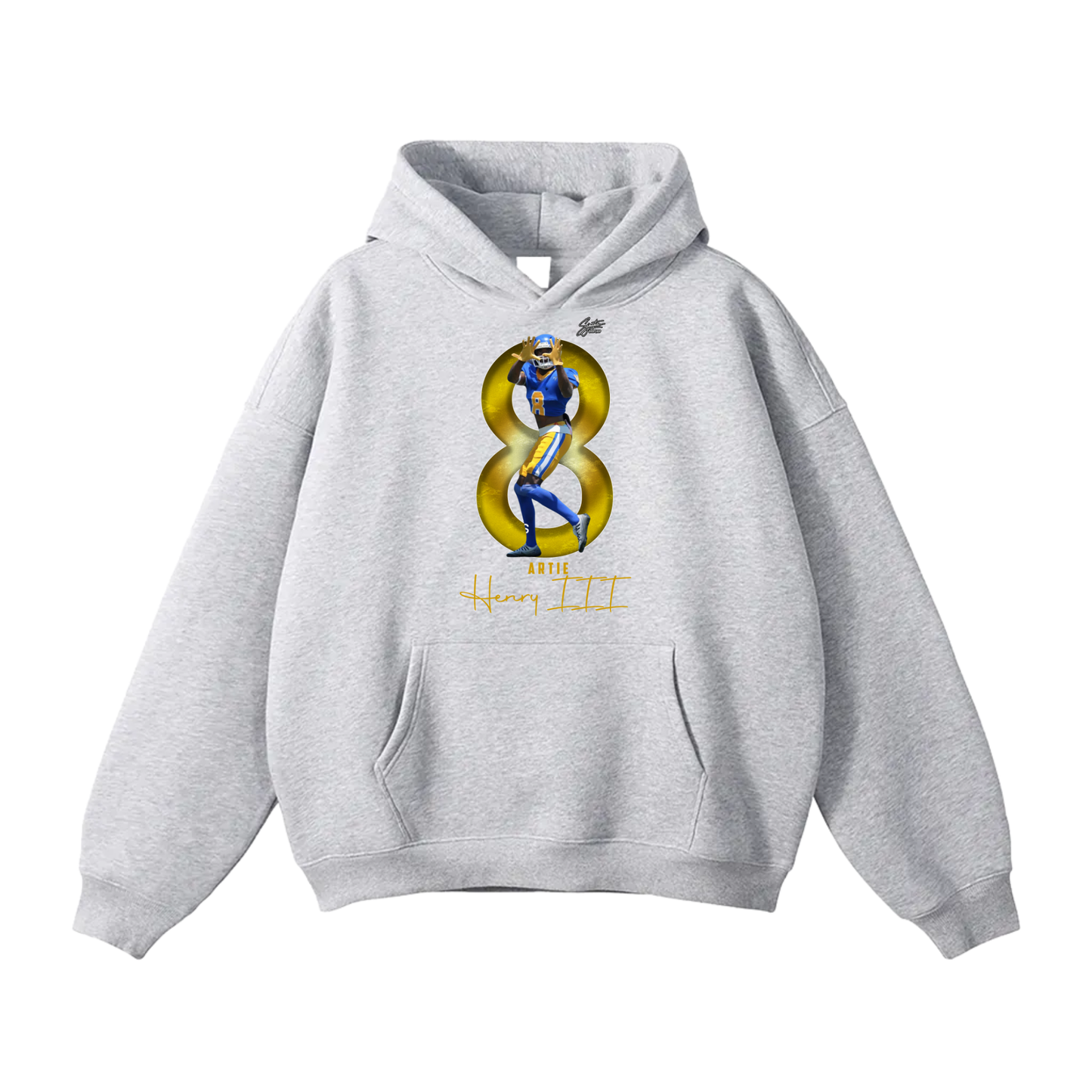 Artie Henry III Oversize Fleeced Hoodie