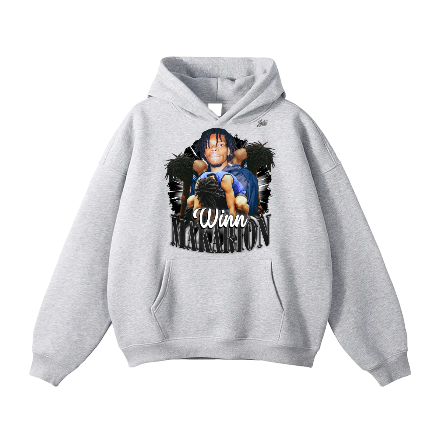 Makarion Winn Oversize Fleeced Hoodie