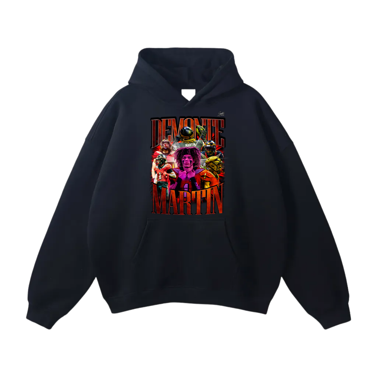 Demonte Martin Oversize Fleeced Hoodie