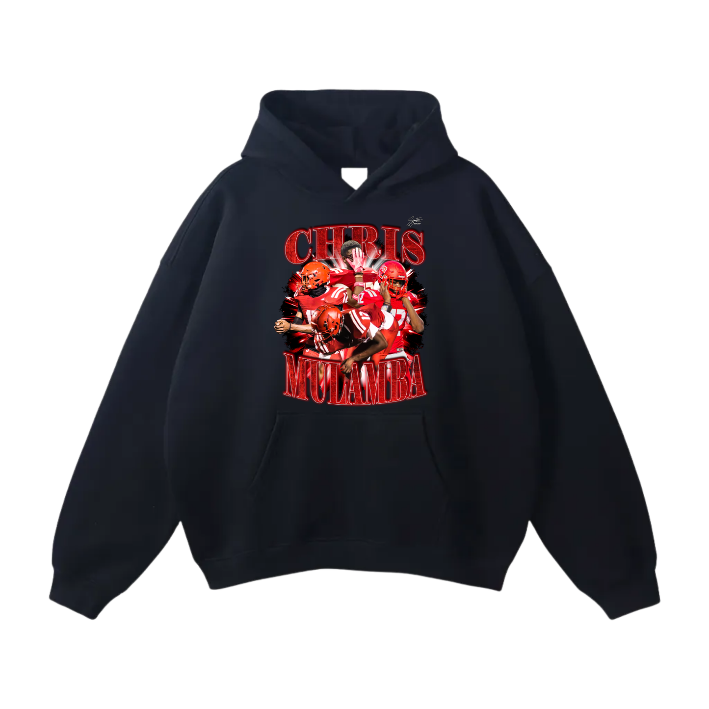 Chris Mulamba Oversize Fleeced Hoodie