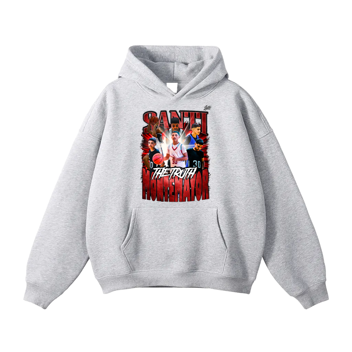 Santi Montemayor Oversize Fleeced Hoodie