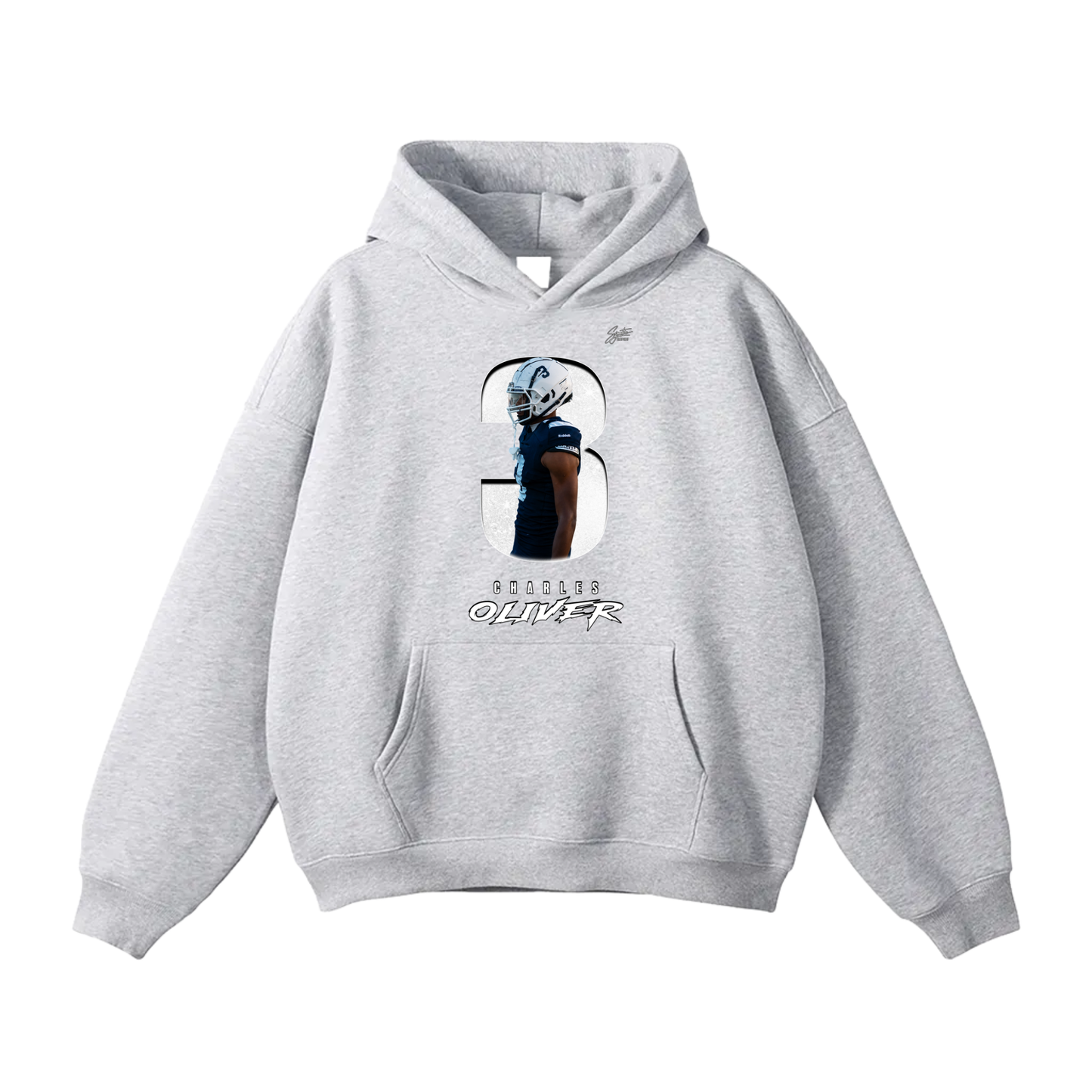 Charles Oliver Oversize Fleeced Hoodie