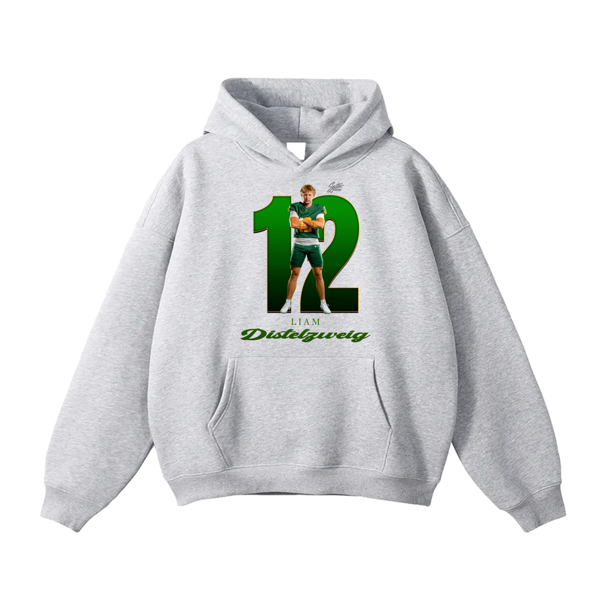 Liam Distelzweig Oversize Fleeced Hoodie