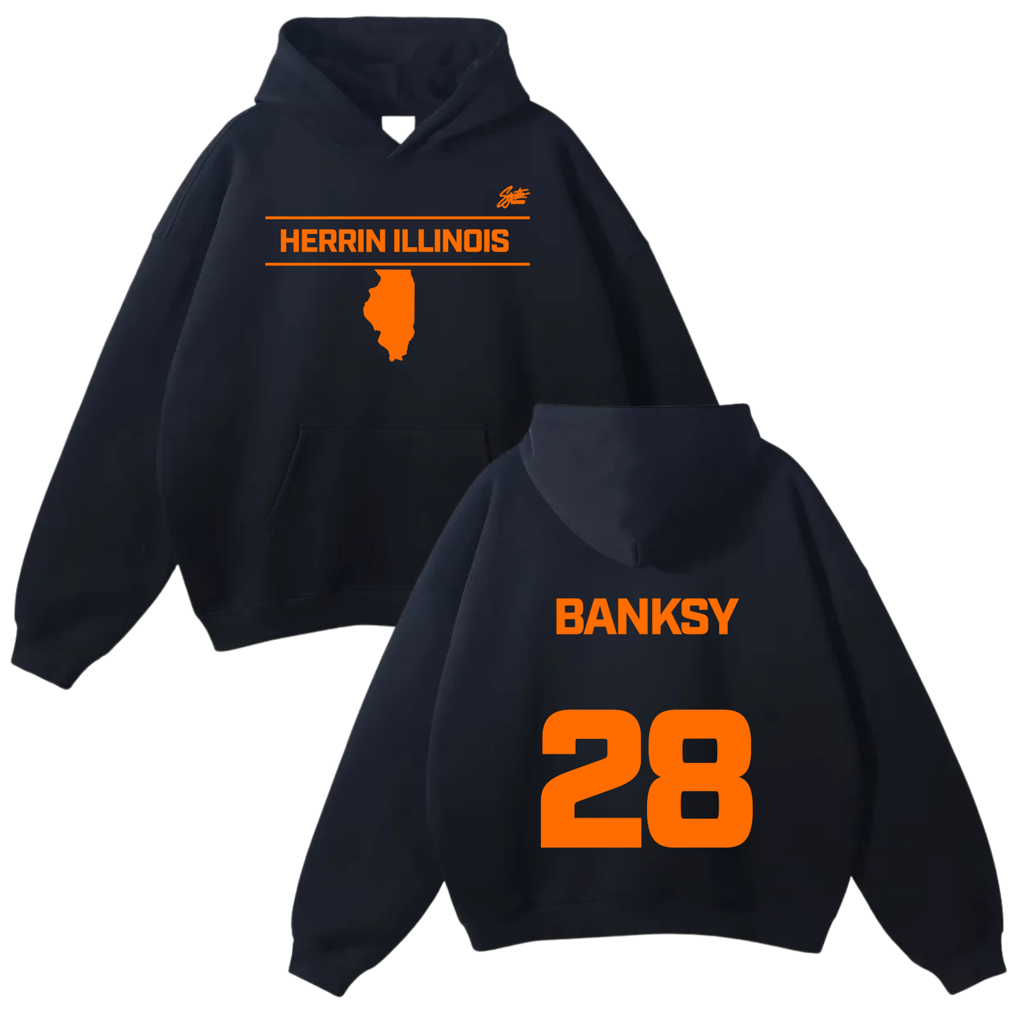 Camden Banks Oversize Fleeced Hoodie