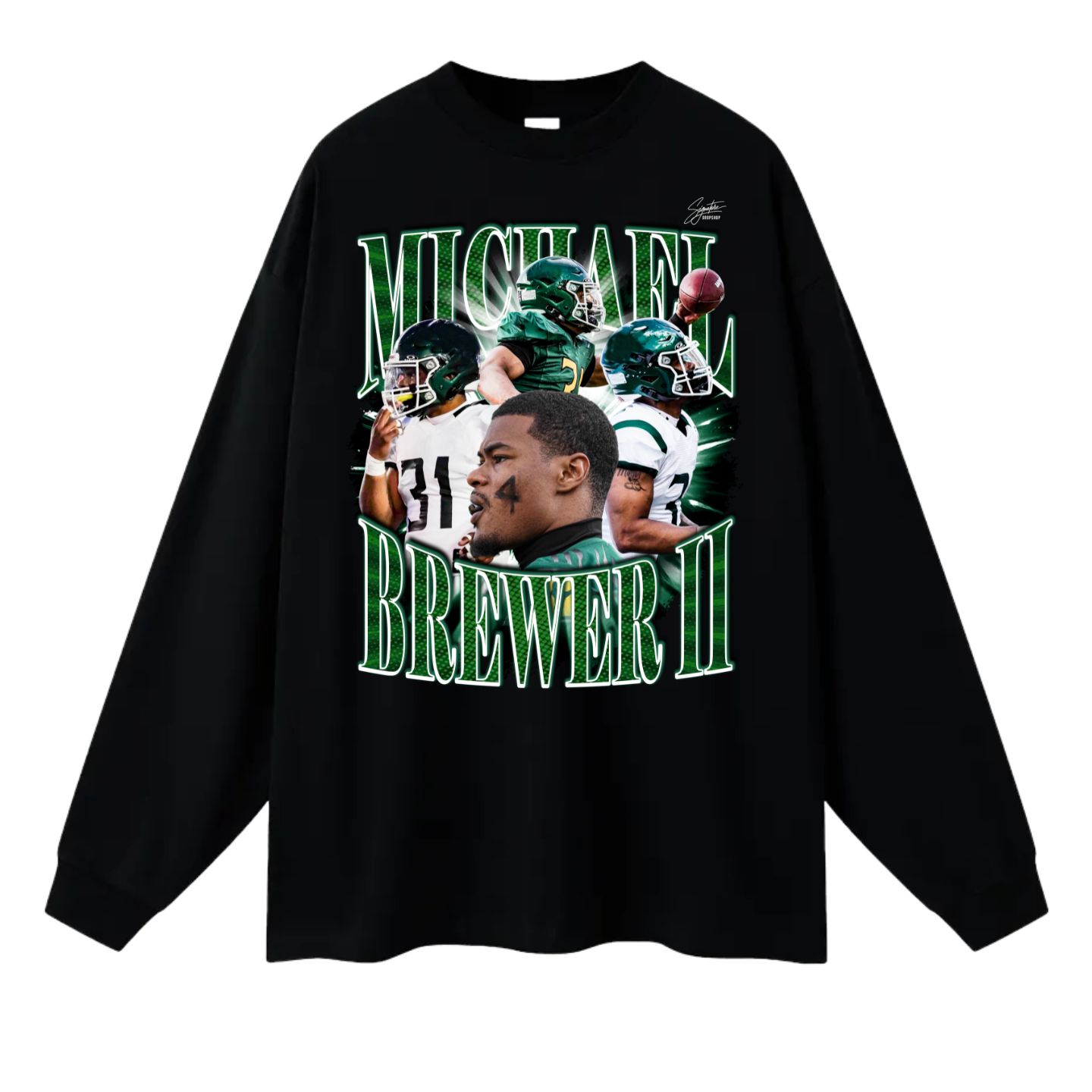 Michael Brewer II Long Sleeve Tee