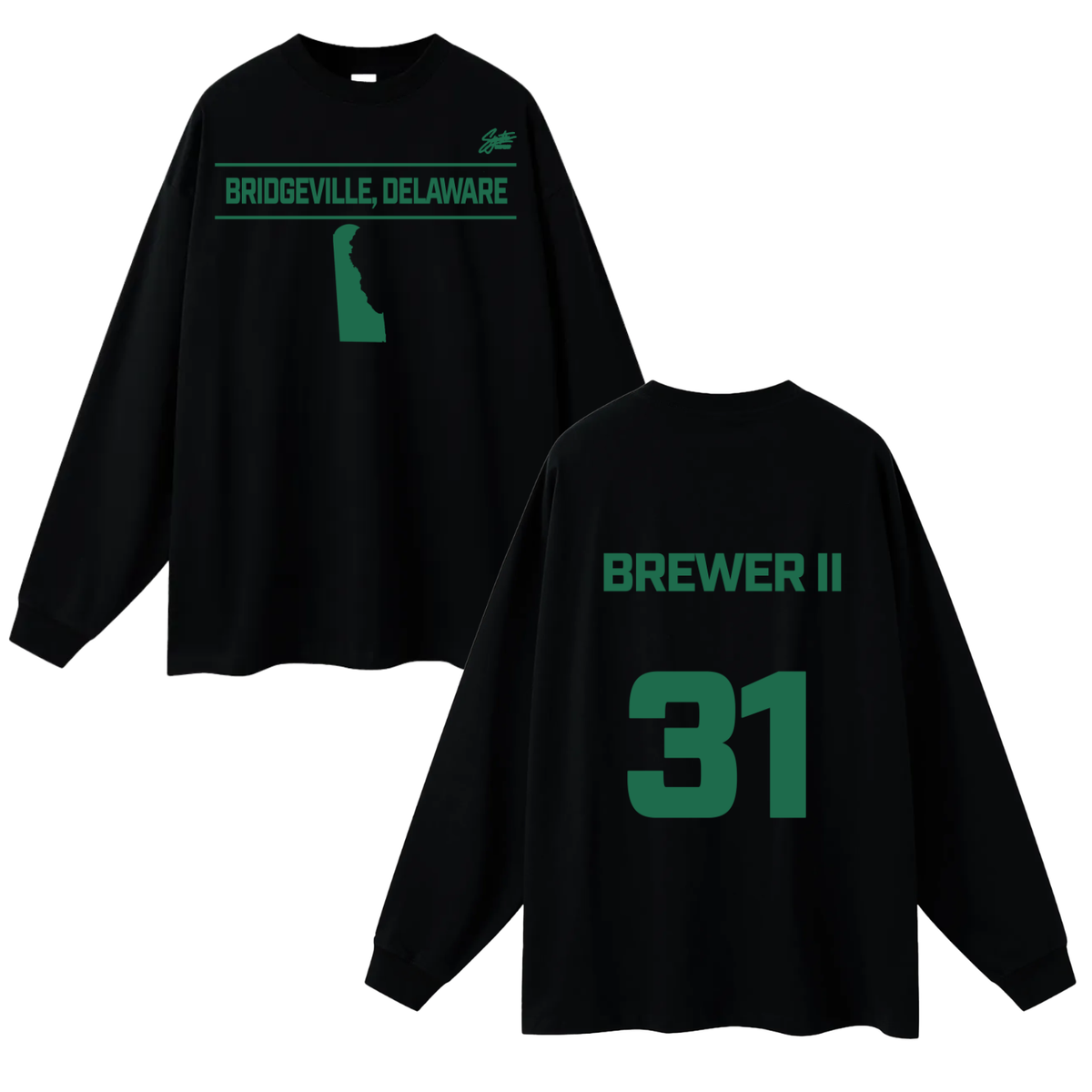 Michael Brewer II Long Sleeve Tee