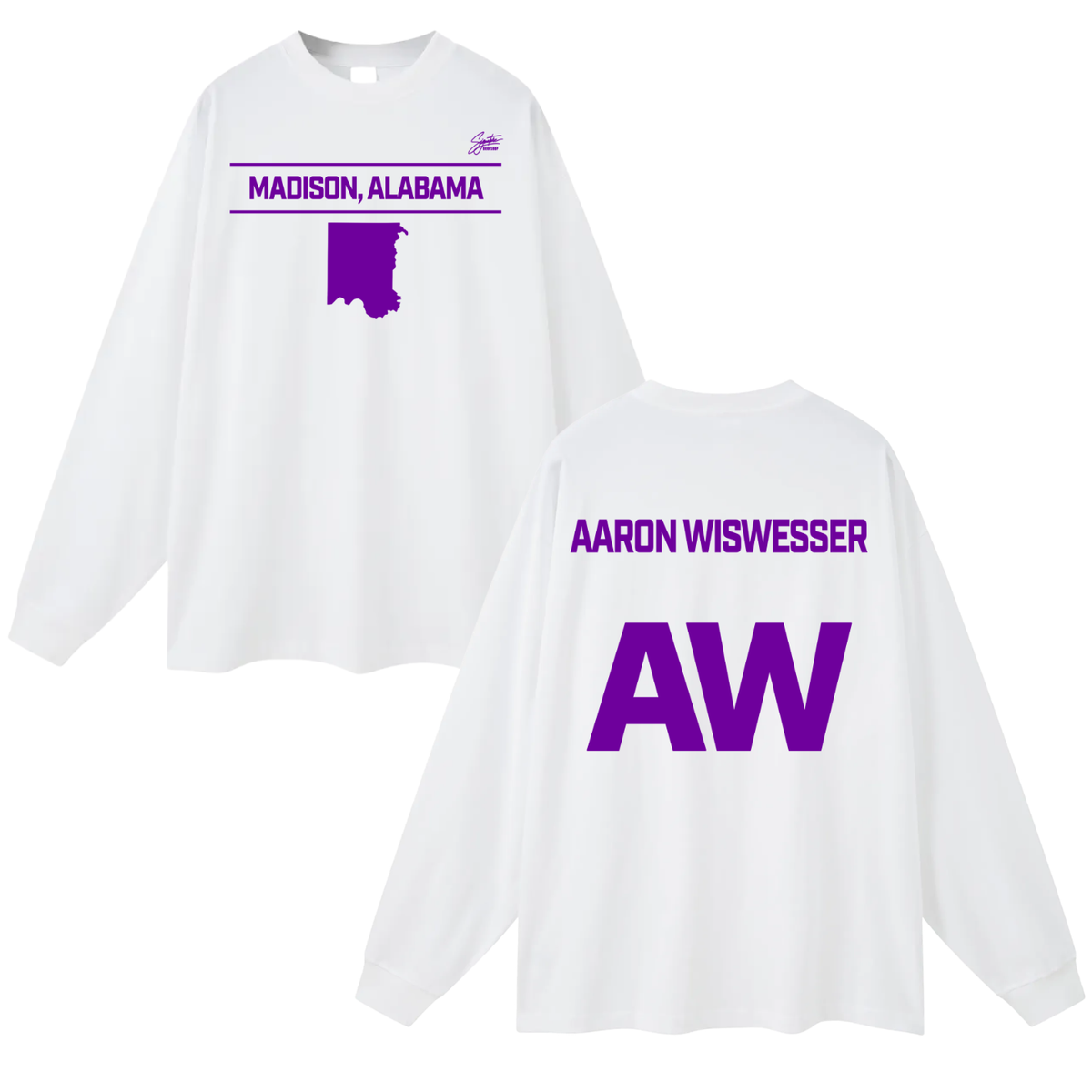 Aaron Wiswesser Long Sleeve Tee