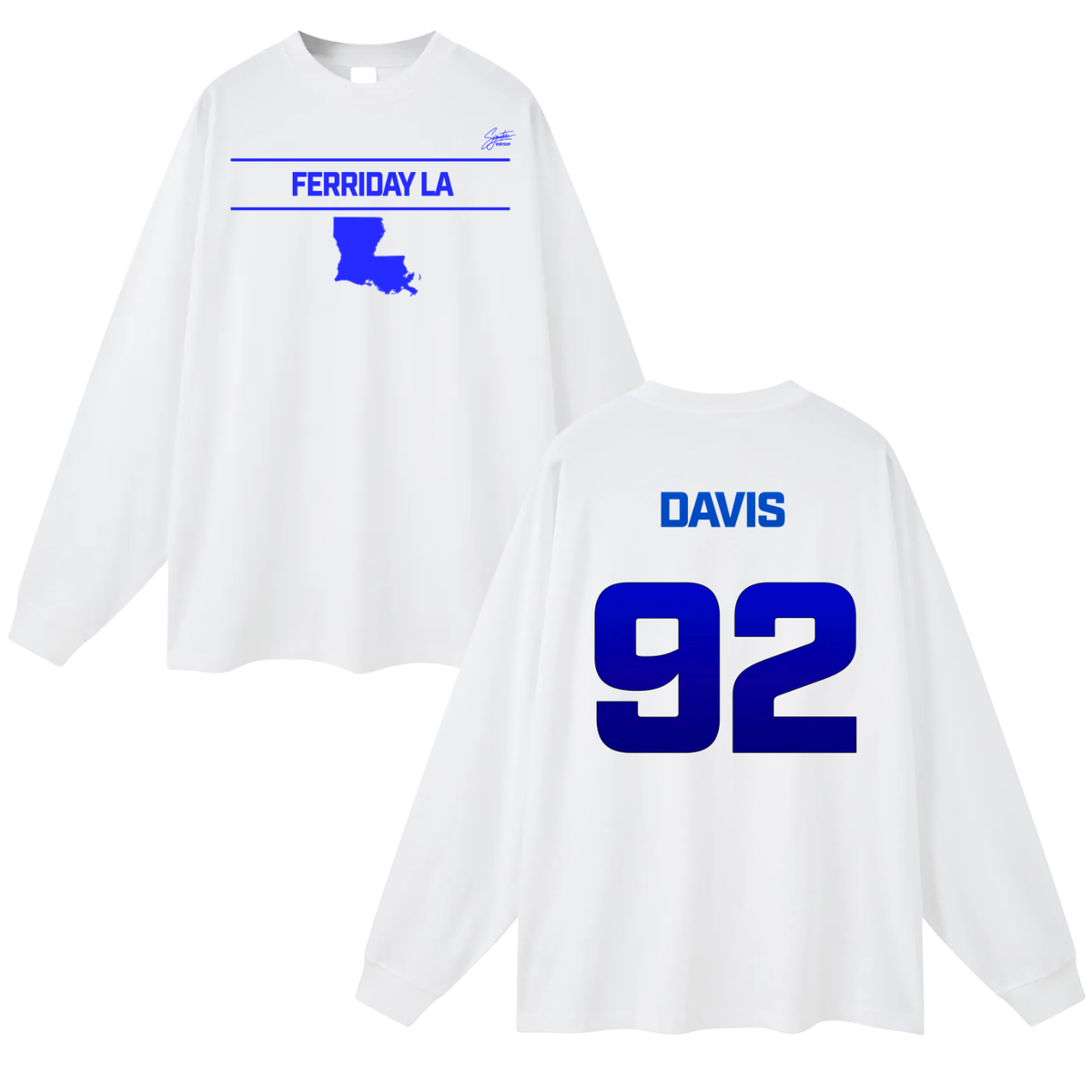 Christian Davis Long Sleeve Tee