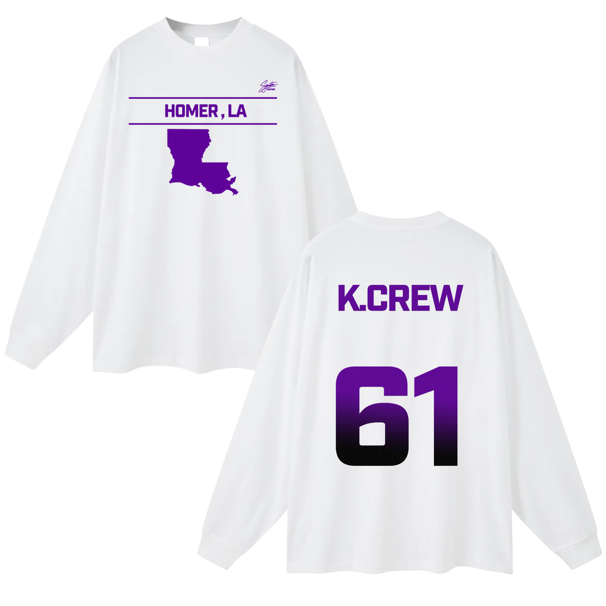 Karson Crew Long Sleeve Tee