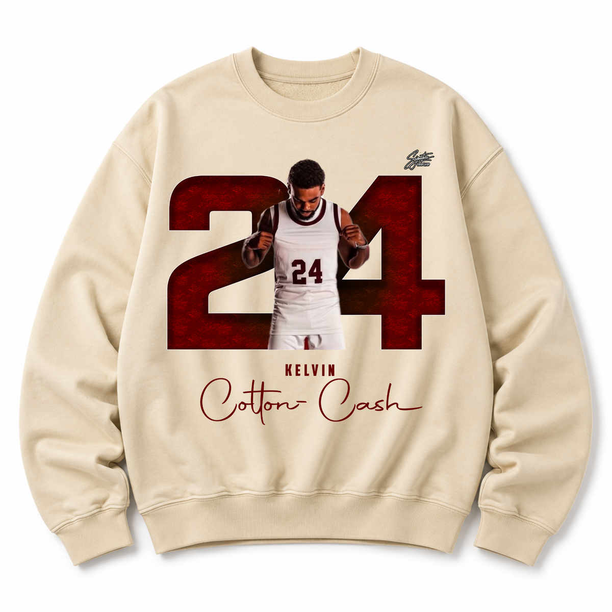 Kelvin Cotton-Cash Heavyweight Crewneck Sweatshirt